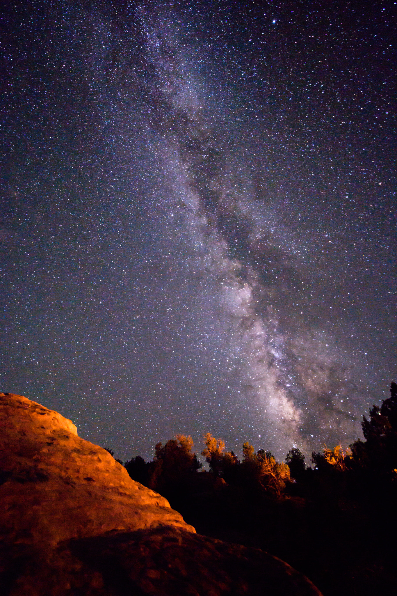 Samyang 14mm F2.8 ED AS IF UMC sample photo. Milky way splendor, arizona photography