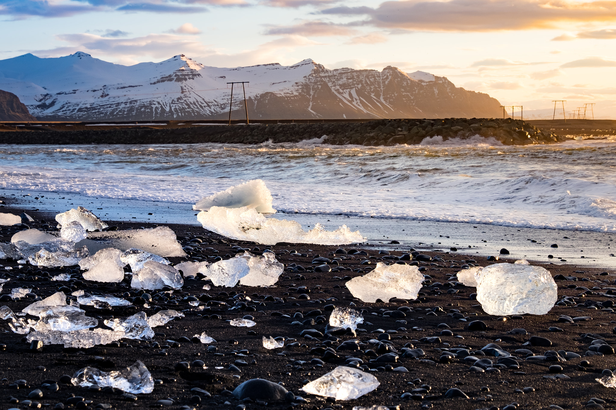 Fujifilm X-E2 + Fujifilm XF 18-135mm F3.5-5.6 R LM OIS WR sample photo. South coast of iceland photography