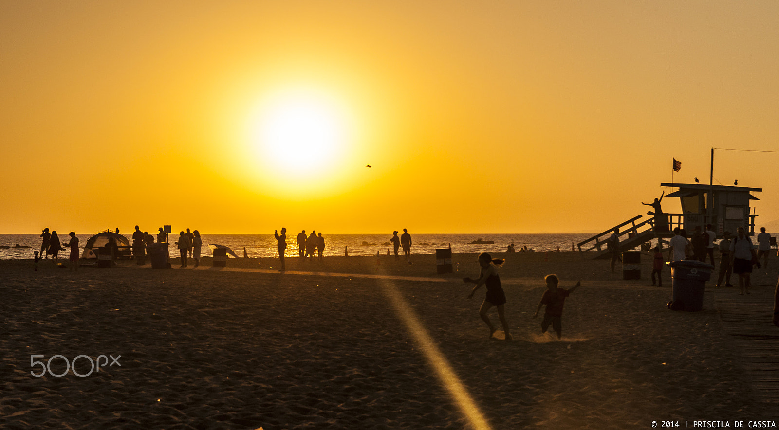 Nikon D90 + Sigma 18-50mm F2.8 EX DC Macro sample photo. Sundown at venice photography