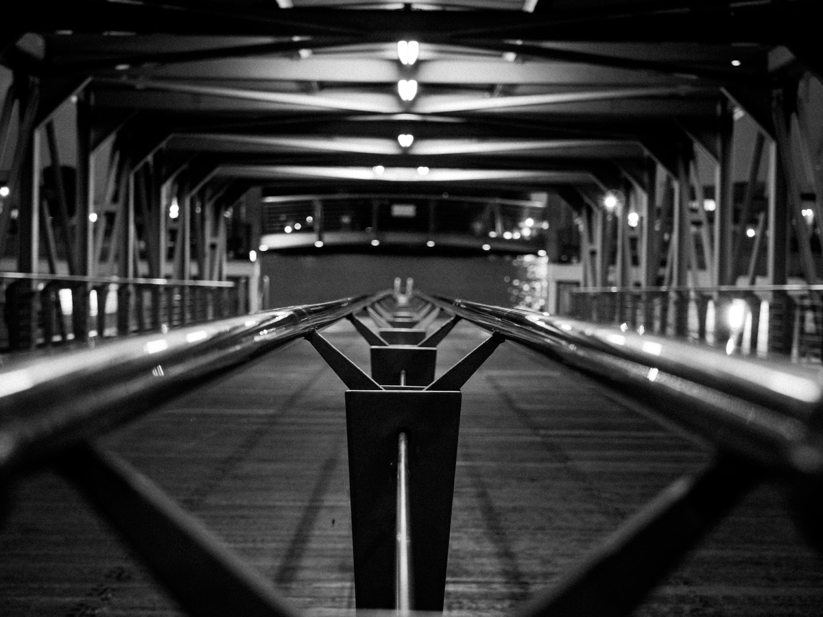 Olympus OM-D E-M10 II + LUMIX G 25/F1.7 sample photo. Hamburg landungsbrücken photography