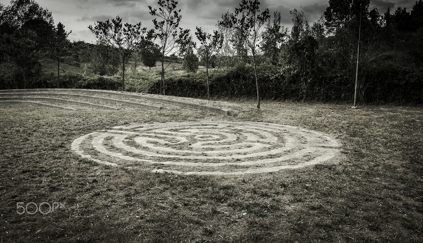 Pentax K-3 sample photo. The labyrinth photography
