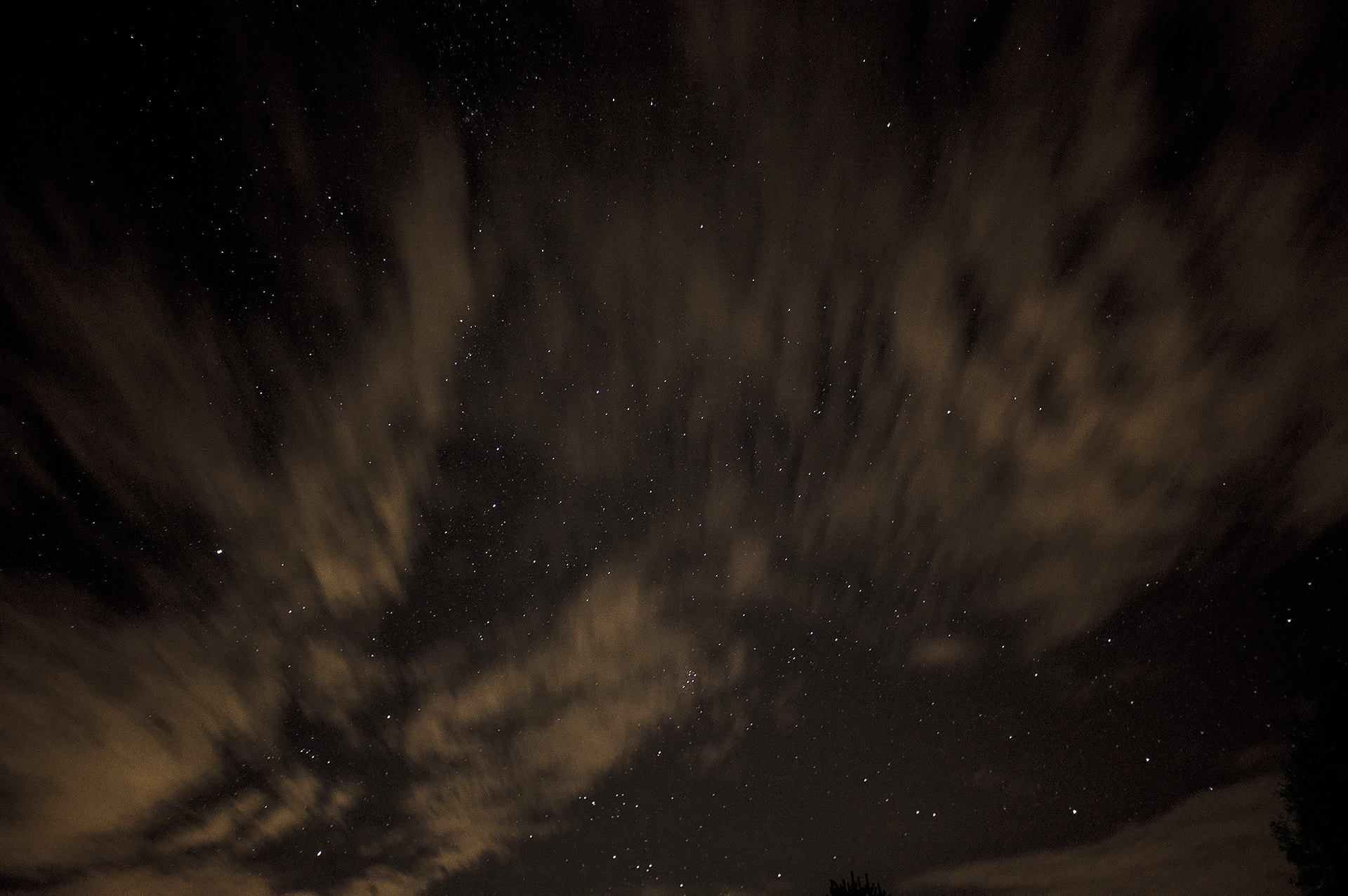 Sony Alpha NEX-C3 sample photo. Аutumn night sky photography