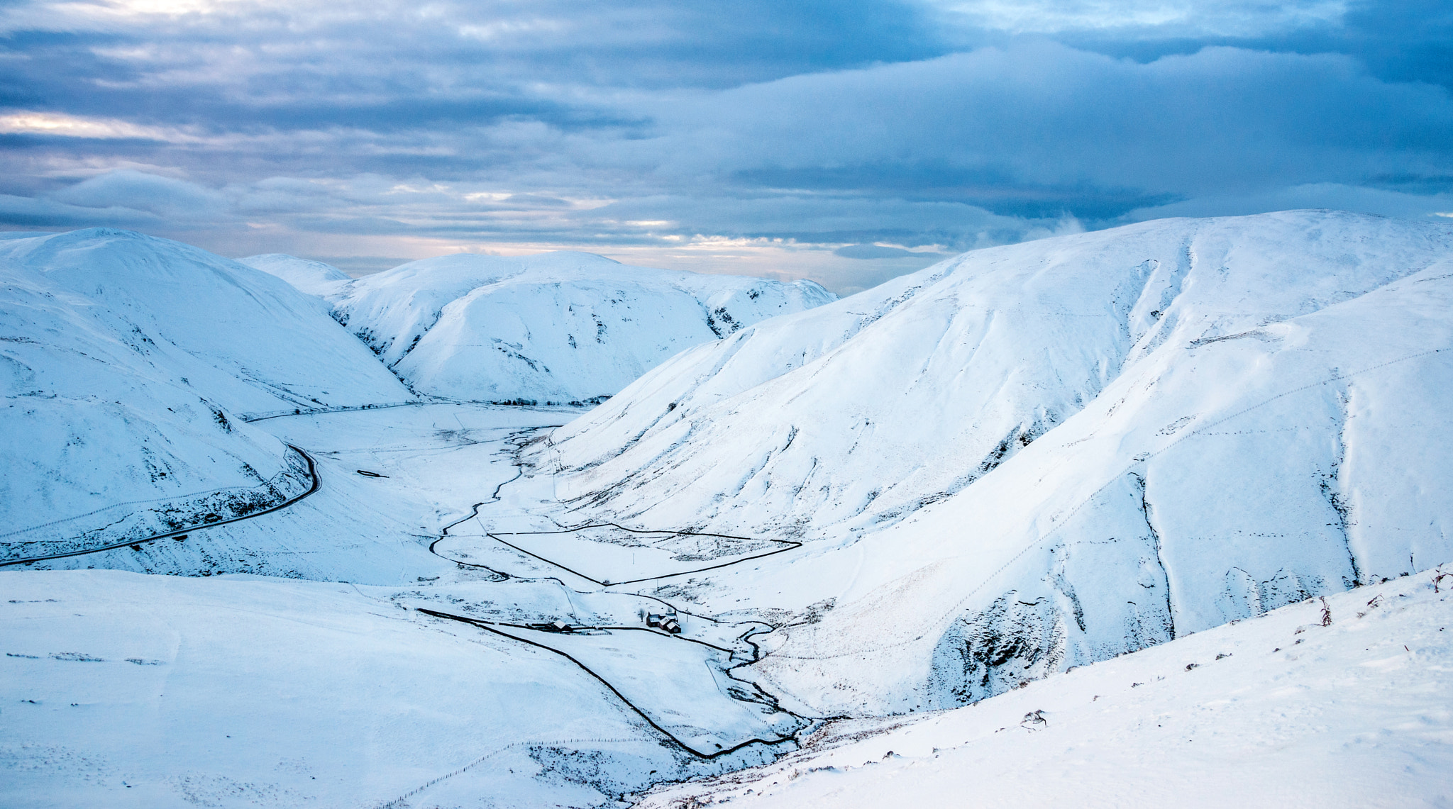 Sigma ZOOM-alpha 35-135mm F3.5-4.5 sample photo. Winter in southern scotland photography