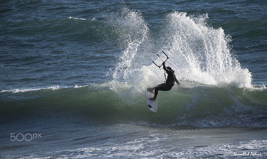 Nikon AF-S Nikkor 200-500mm F5.6E ED VR sample photo. Wind surfing photography