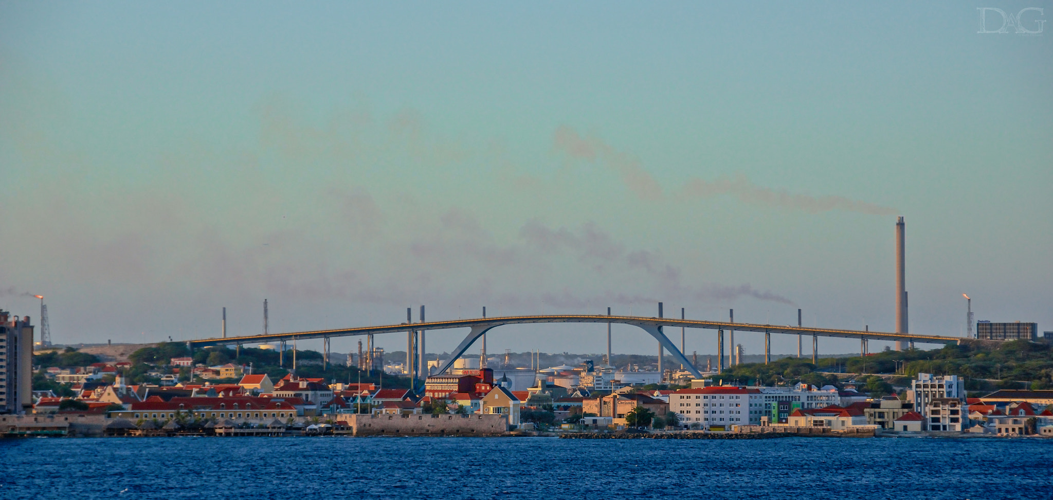 Sony SLT-A77 + Tamron AF 28-105mm F4-5.6 [IF] sample photo. Curacao skyline - 06 photography