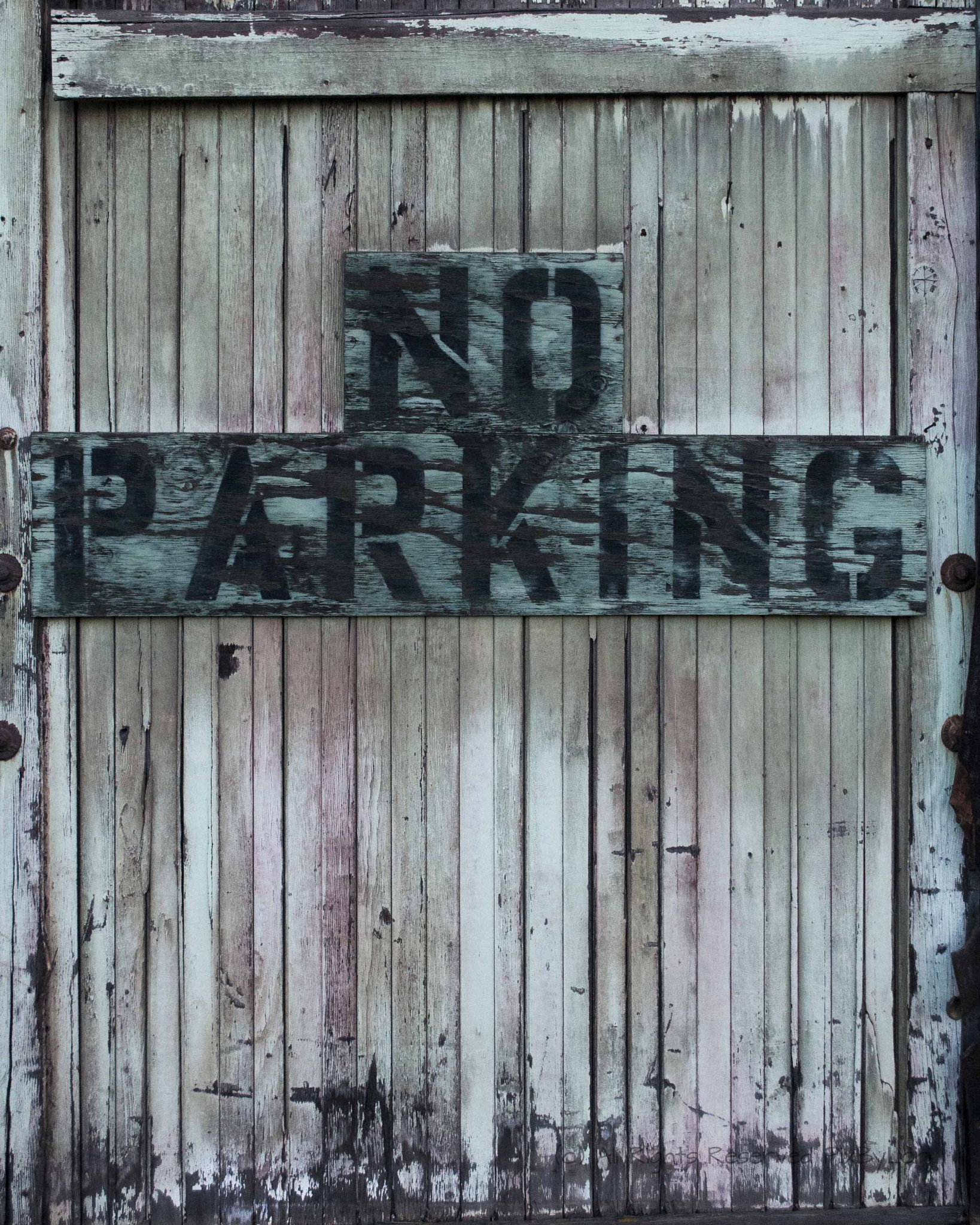 Nikon D300 sample photo. No parking photography