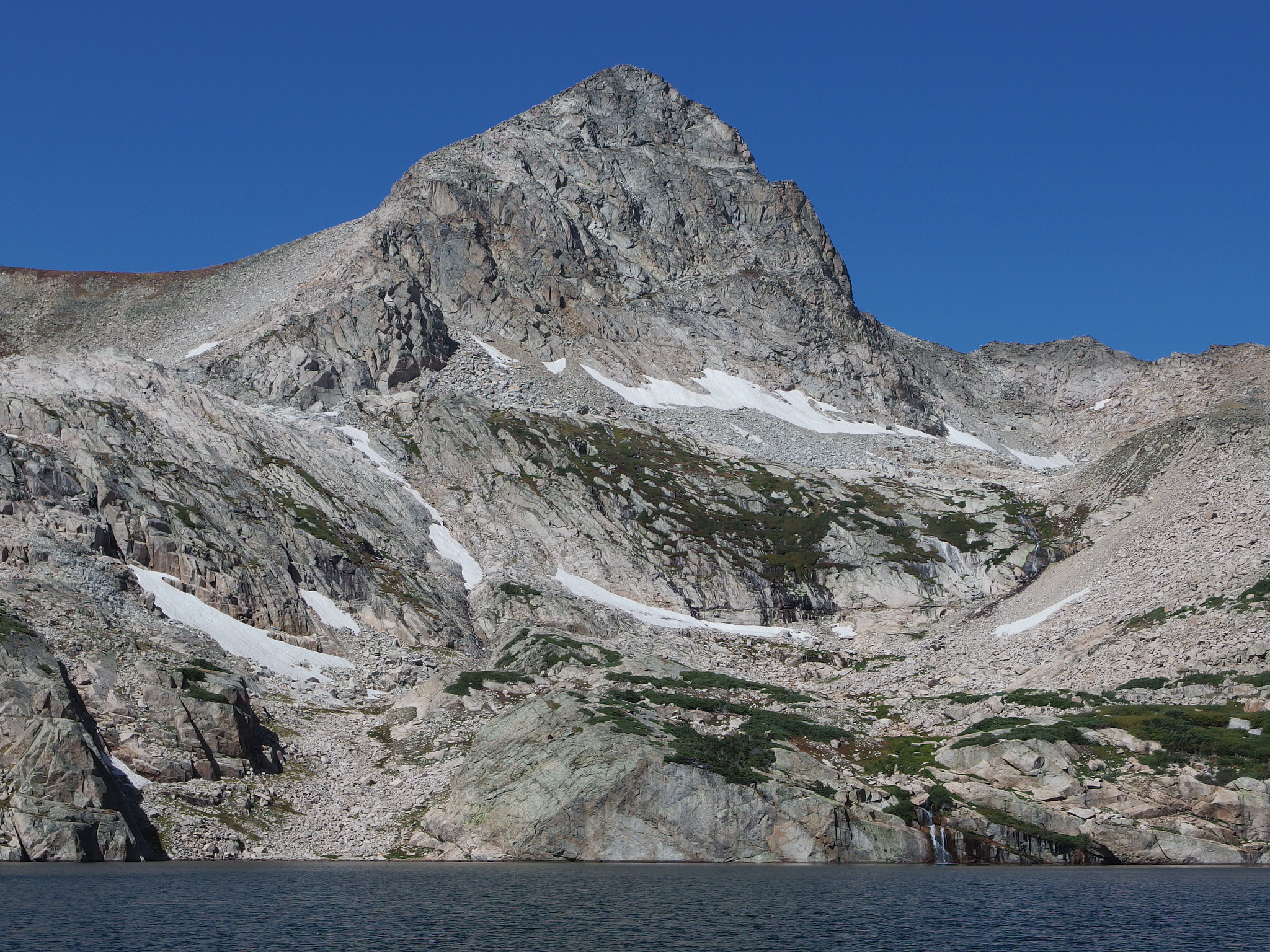 PENTAX RICOH IMAGING PENTAX MX-1 sample photo. Mount toll from blue lake, colorado photography