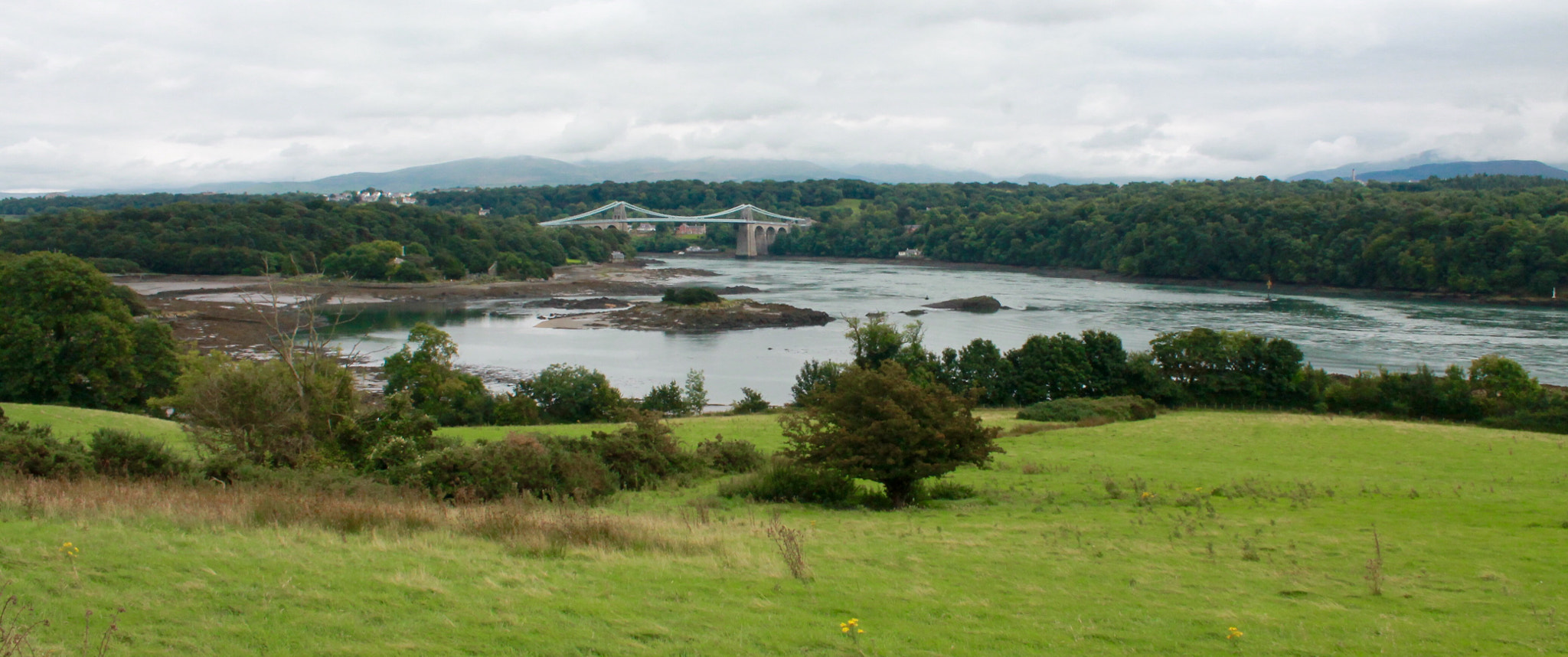 Canon EF-S 18-55mm F3.5-5.6 III sample photo. Stunning meni suspension bridge opened for public 190 years ago photography