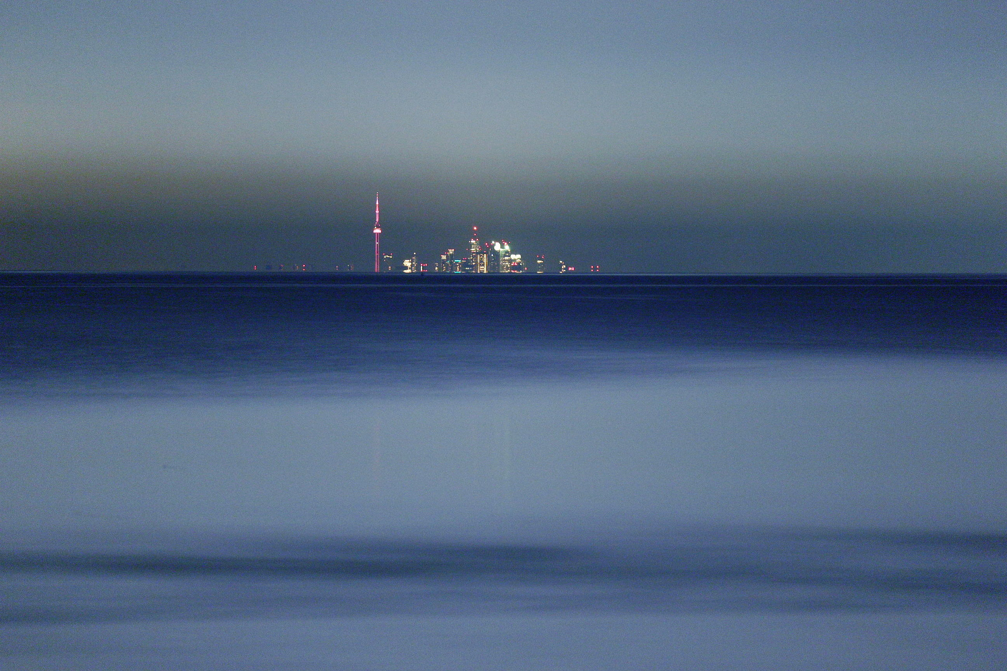 Canon EOS M sample photo. Toronto as seen from across lake ontario photography