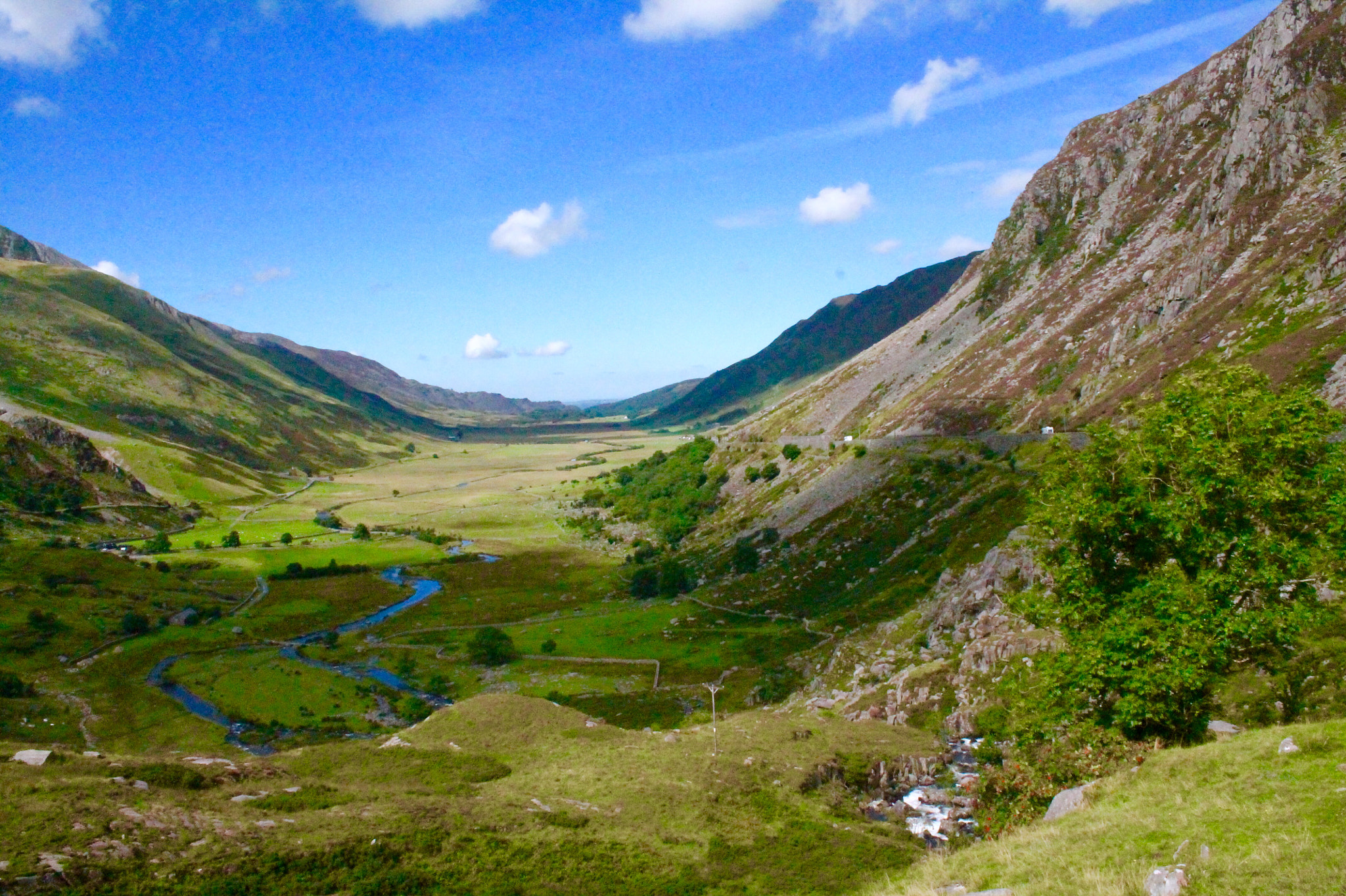 Canon EF-S 18-55mm F3.5-5.6 III sample photo. The fabulous ogwen valley in snowdonia so lucky to ... photography