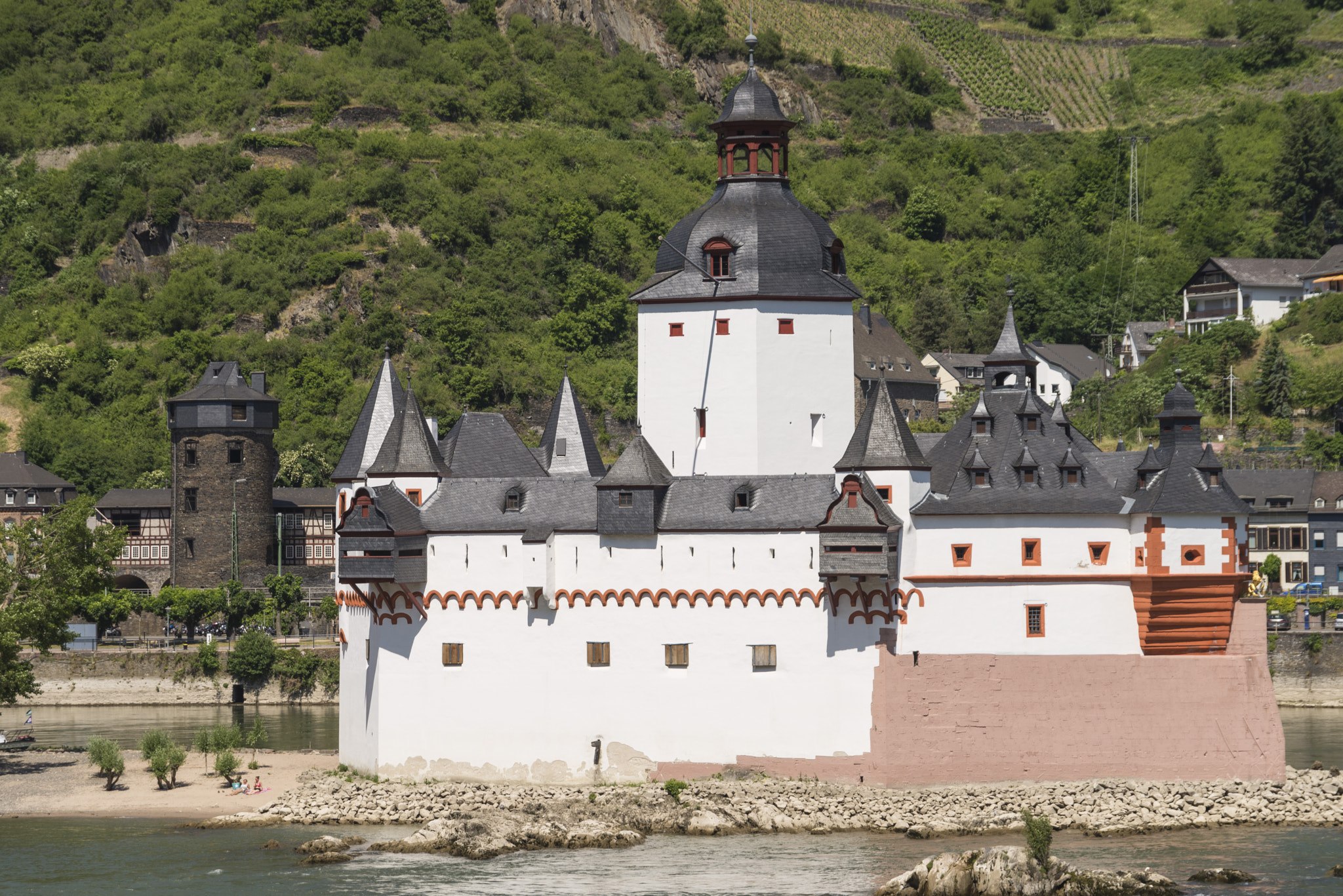 Nikon D600 sample photo. Burg pfalzgrafenstein photography
