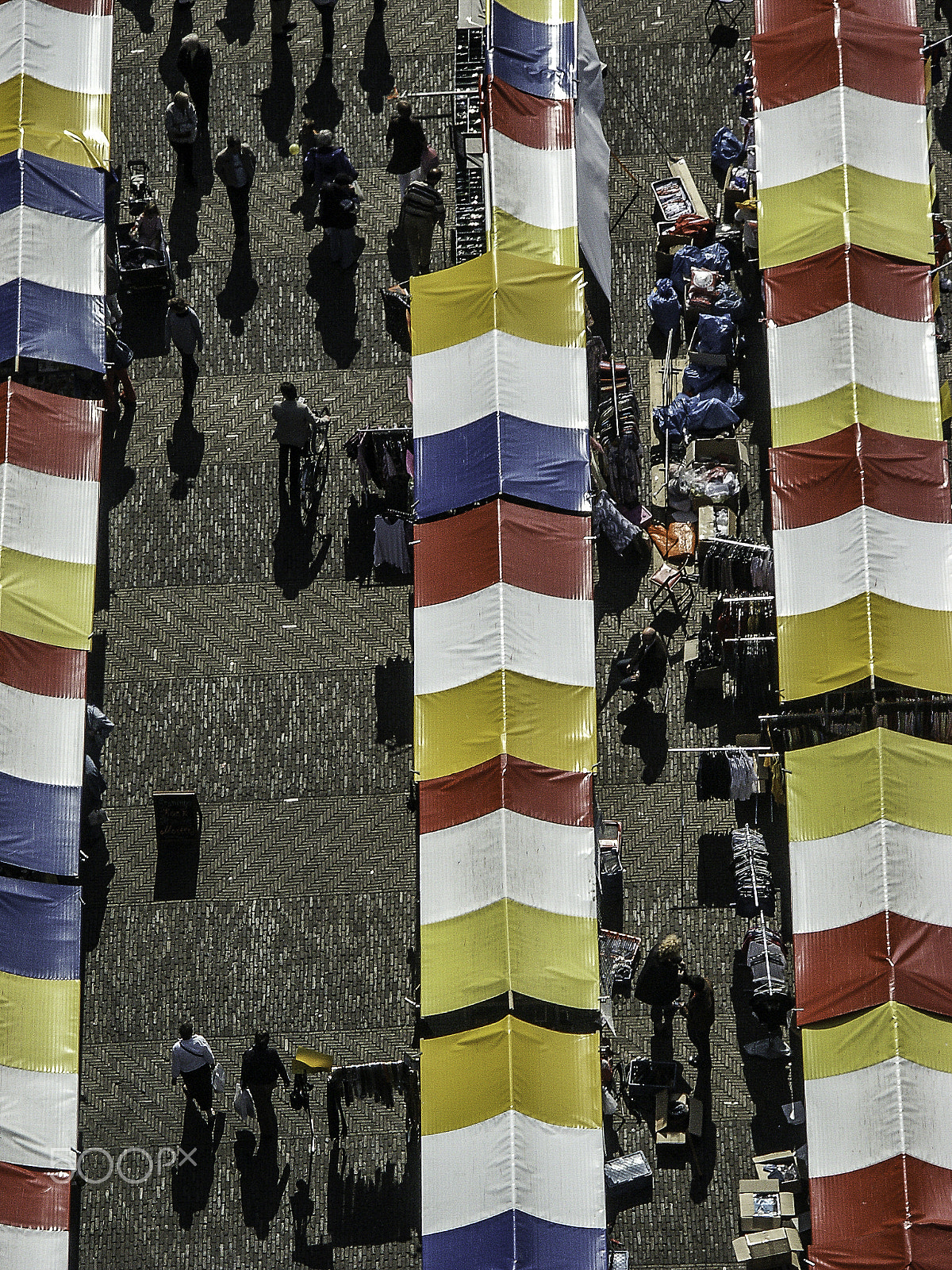 KONICA MINOLTA DiMAGE 7Hi sample photo. View from nieuwe church tower in delft, holland photography