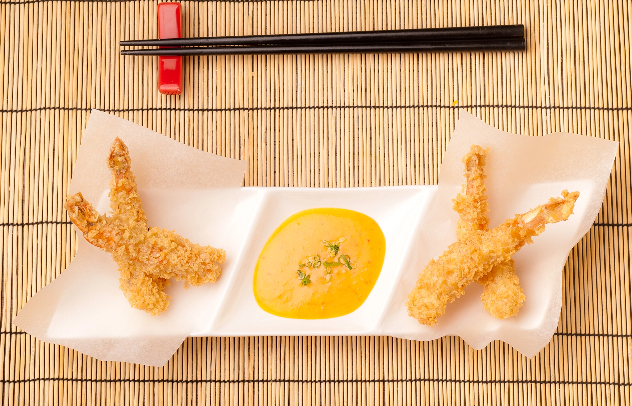 Nikon AF Nikkor 50mm F1.4D sample photo. Shrimp tempura photography