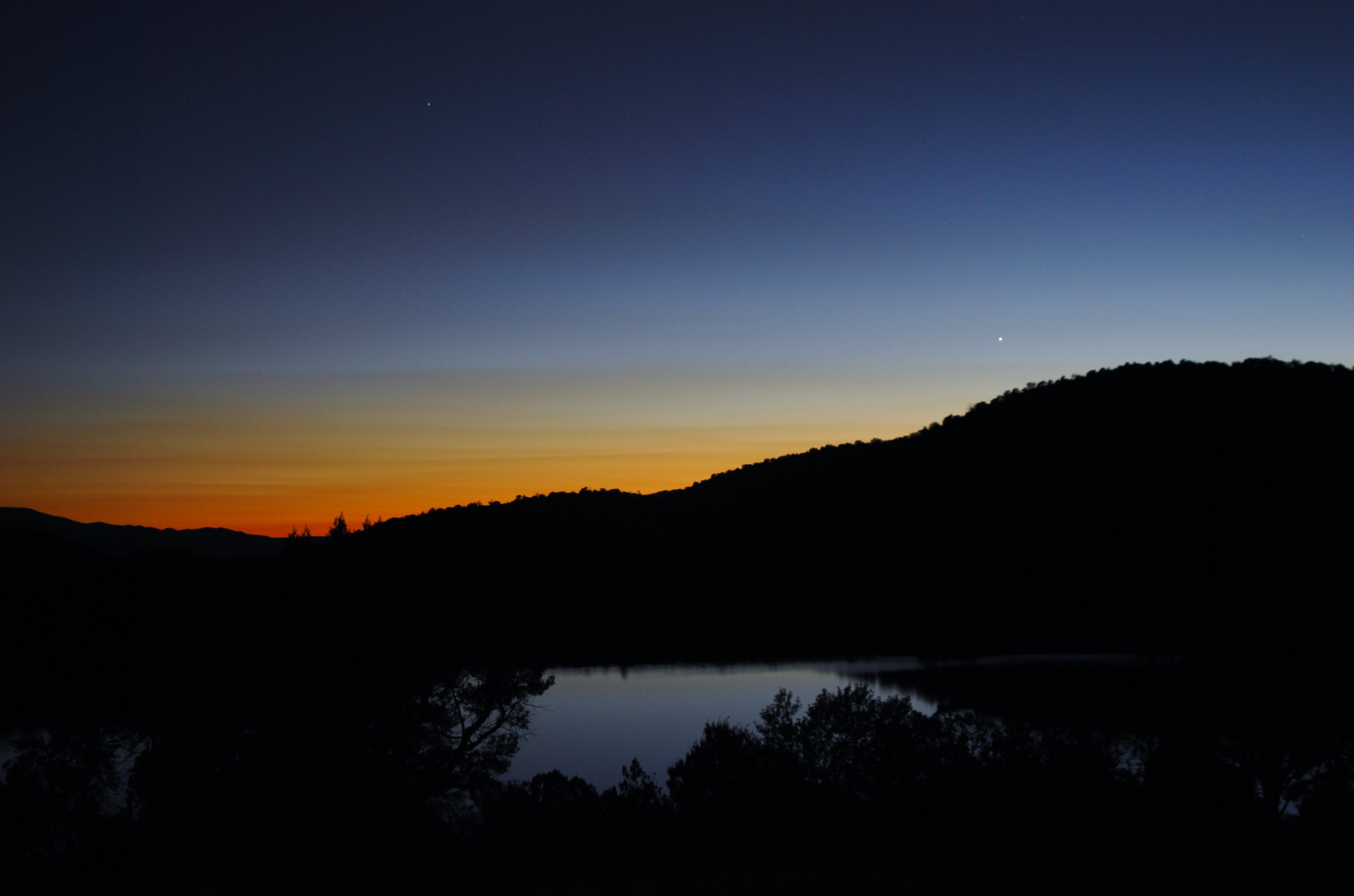 AF Zoom-Nikkor 35-80mm f/4-5.6D N sample photo. Evening sky photography