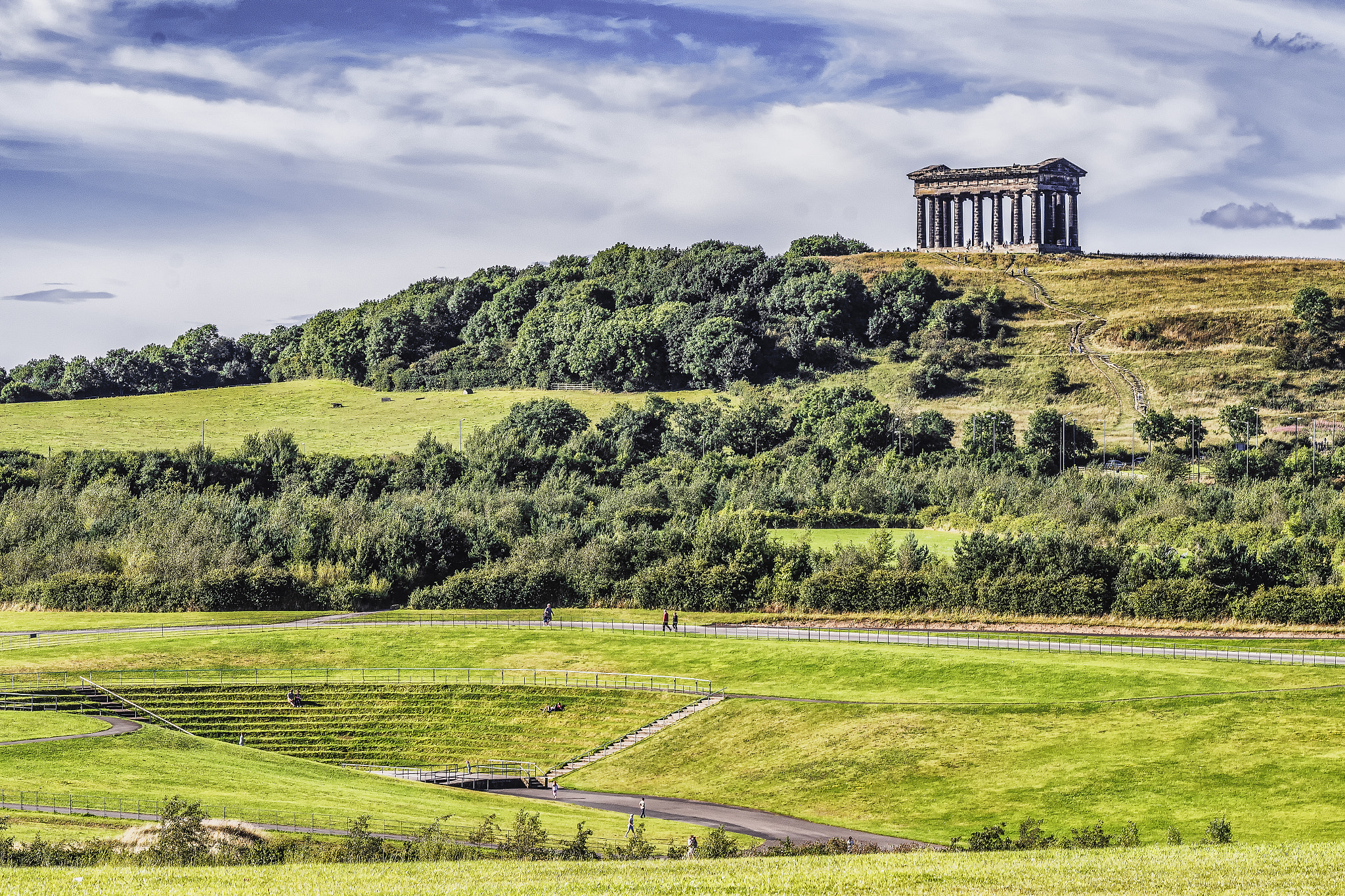 Pentax K-S1 + Sigma sample photo. Penshaw monument  photography