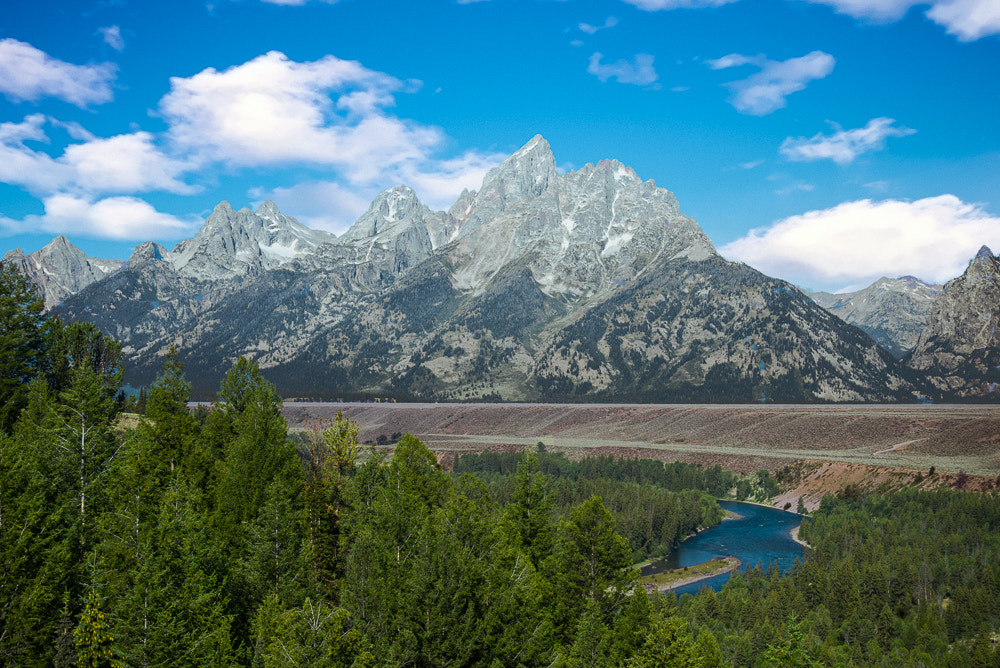 AF Zoom-Nikkor 28-80mm f/3.3-5.6G sample photo. Grand teton and snake river photography