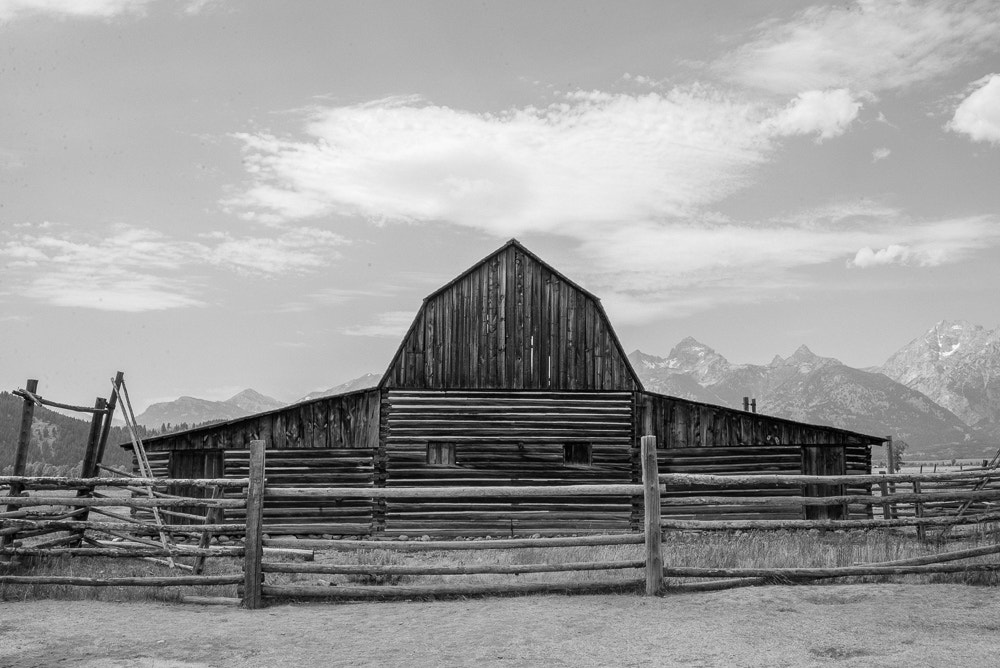 AF Zoom-Nikkor 28-80mm f/3.3-5.6G sample photo. T. a. moulton barn, mormon row, moose wy photography