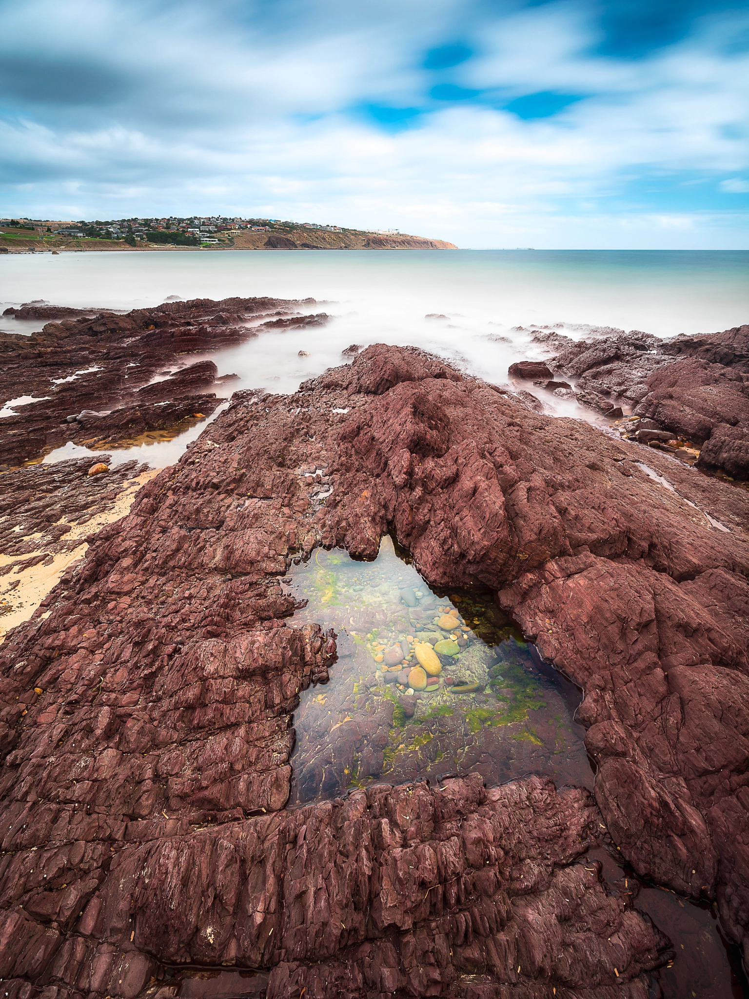 HD Pentax-DA645 28-45mm F4.5ED AW SR sample photo. Hallet cove photography