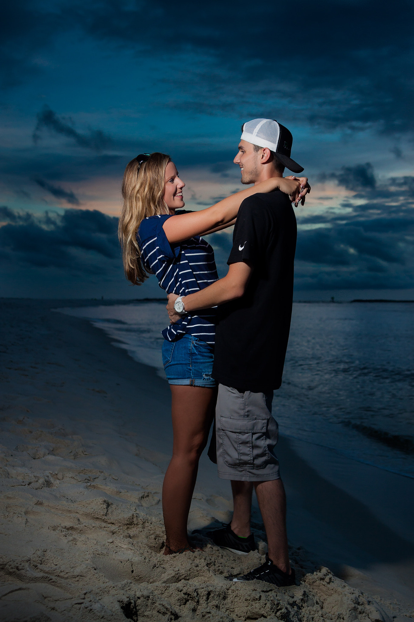 Canon EOS 50D sample photo. Sunset night on the beach photography