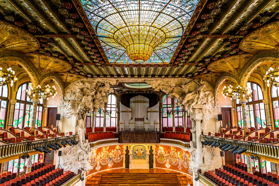 Vitrales palau de la musica catalana