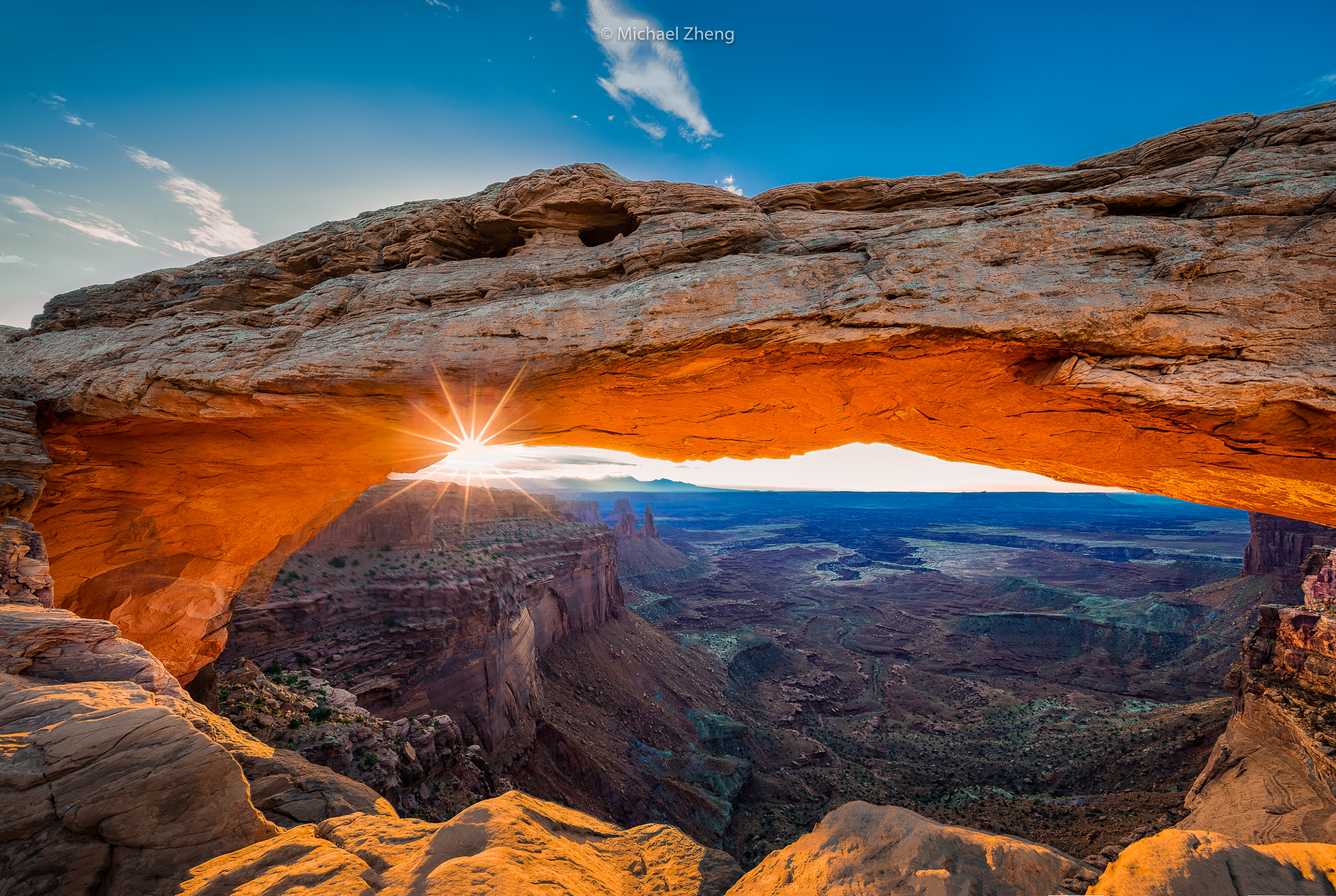 Canon EOS 5DS + Canon EF 11-24mm F4L USM sample photo. Sunrise at mesa arch photography