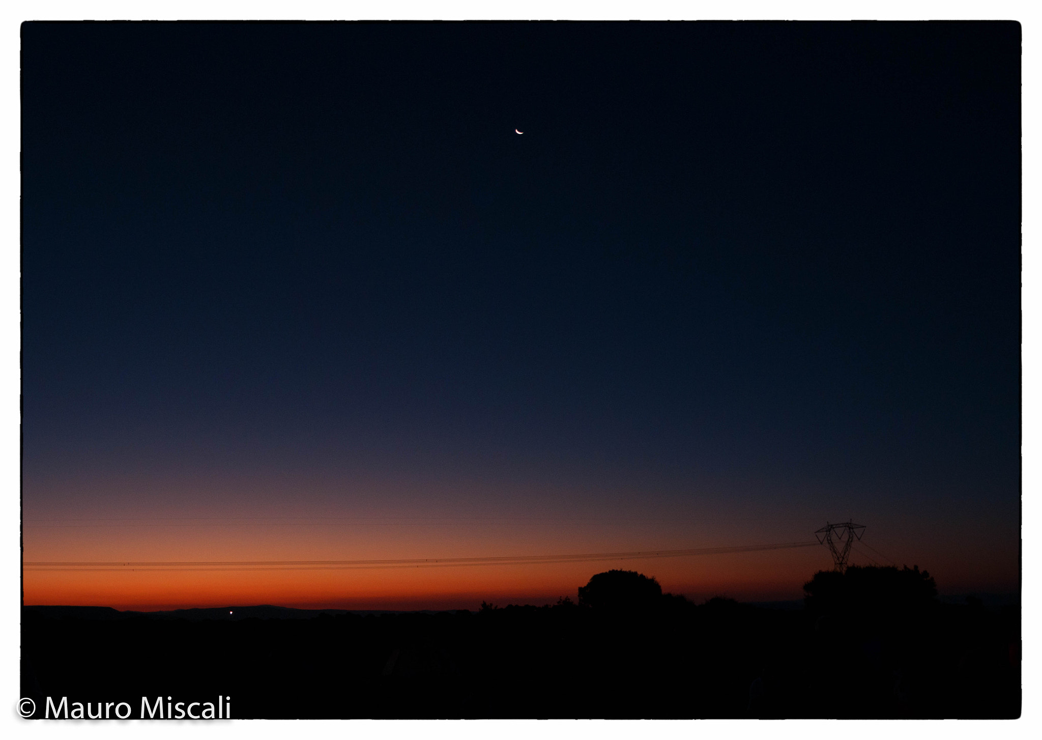 Nikon D300S sample photo. Moon & sun photography
