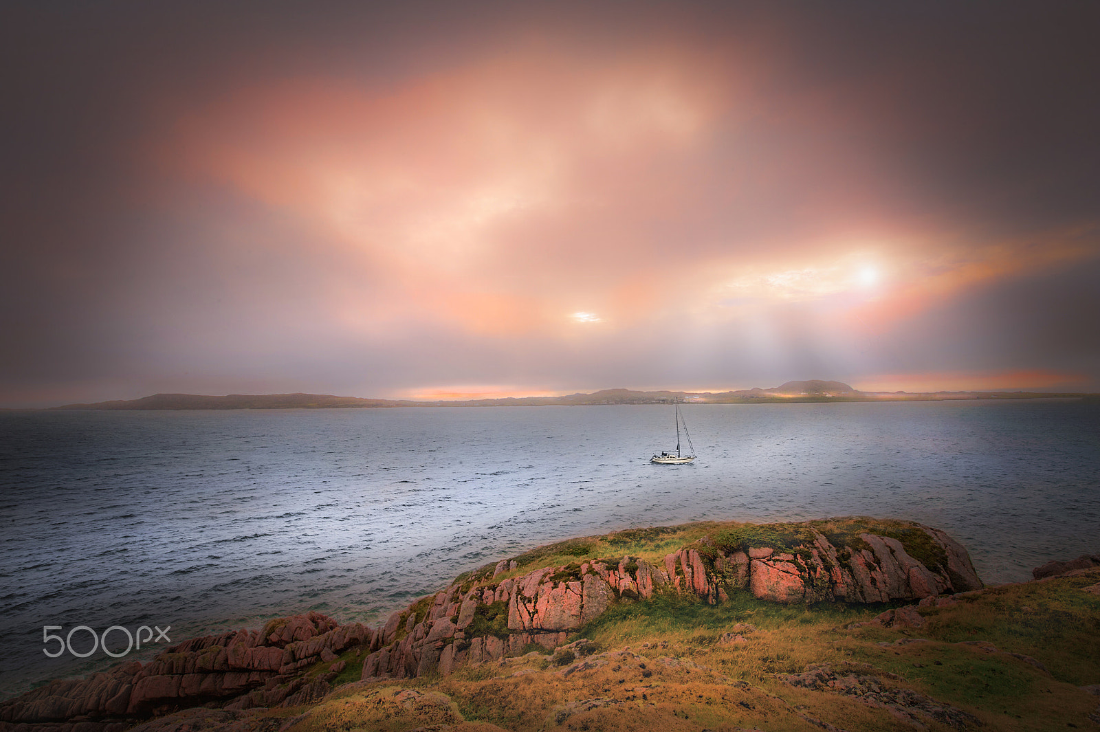 Nikon D3 sample photo. Iona scotland photography