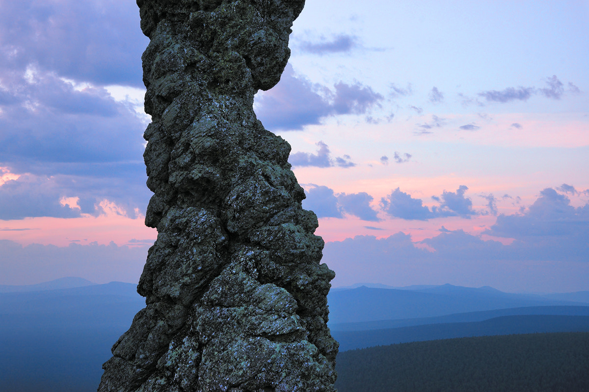 Sony Alpha a99 sample photo. Sunset and stones. photography