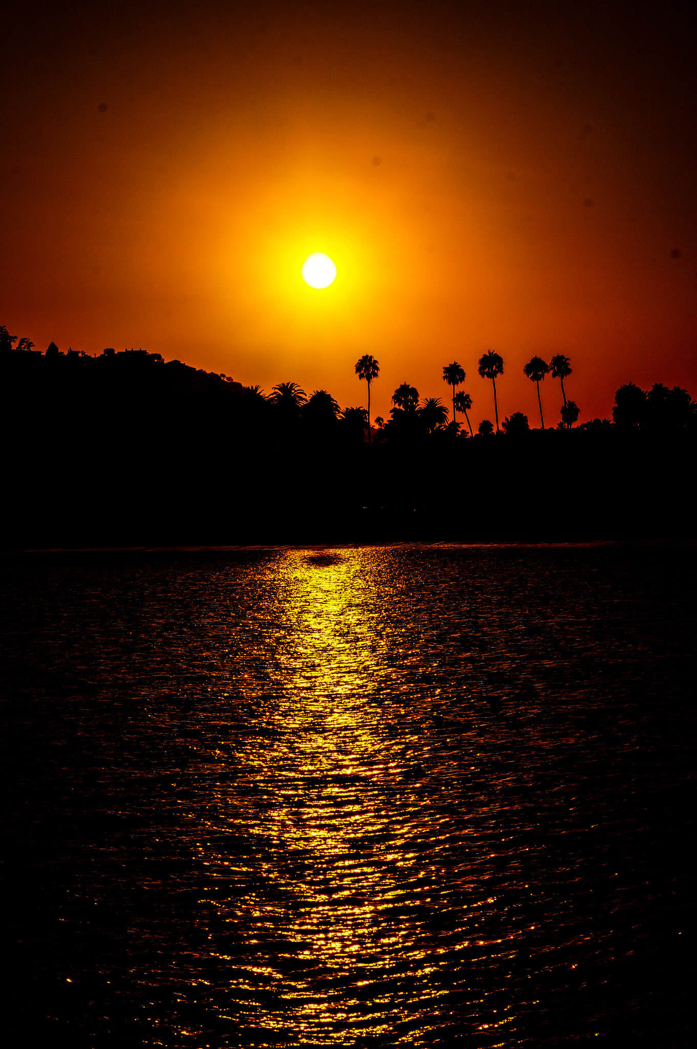 Sony Alpha NEX-F3 + Sony E 55-210mm F4.5-6.3 OSS sample photo. Sunset at santa barbara photography