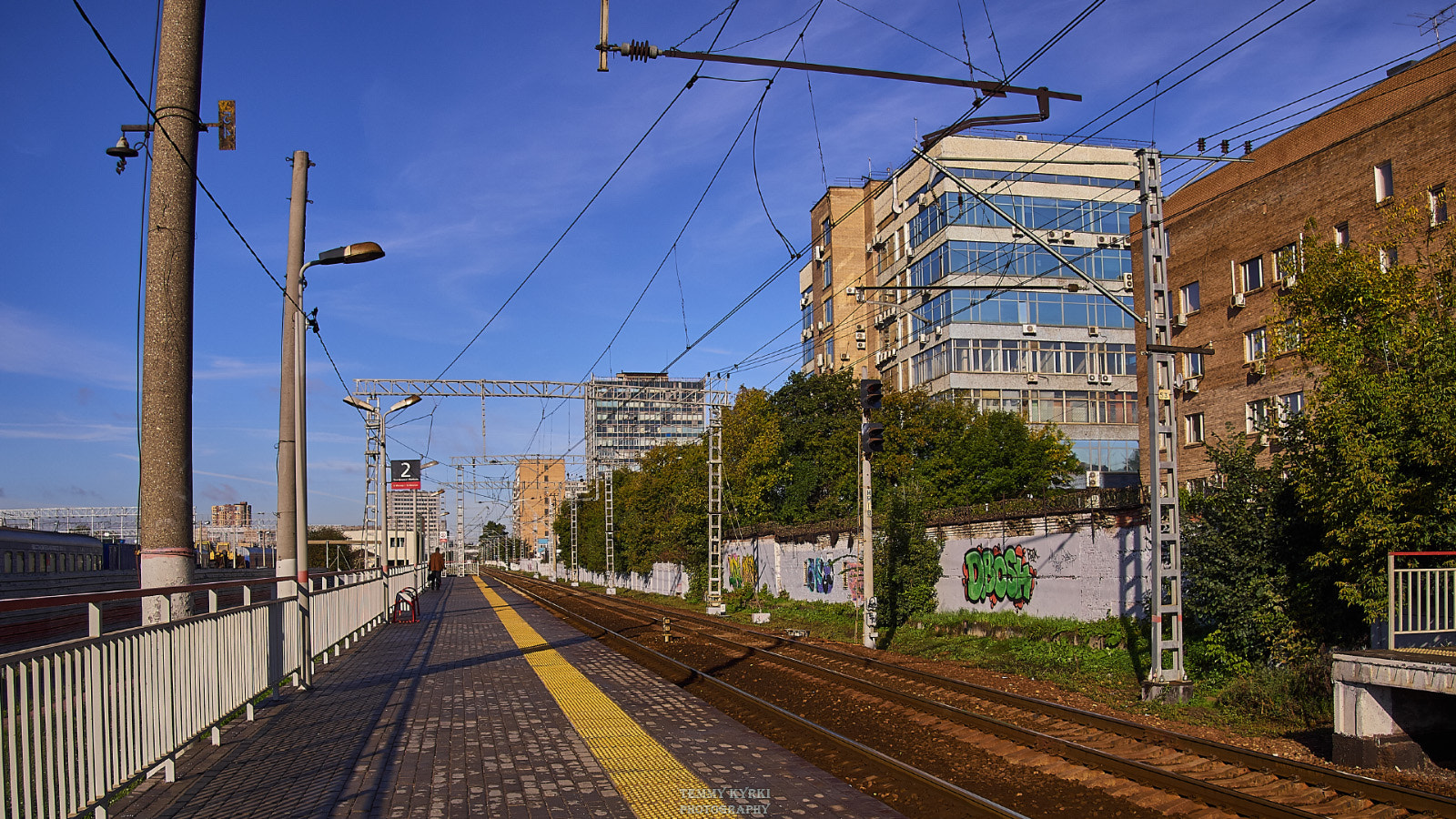 Olympus PEN E-PL5 sample photo. Railway photography