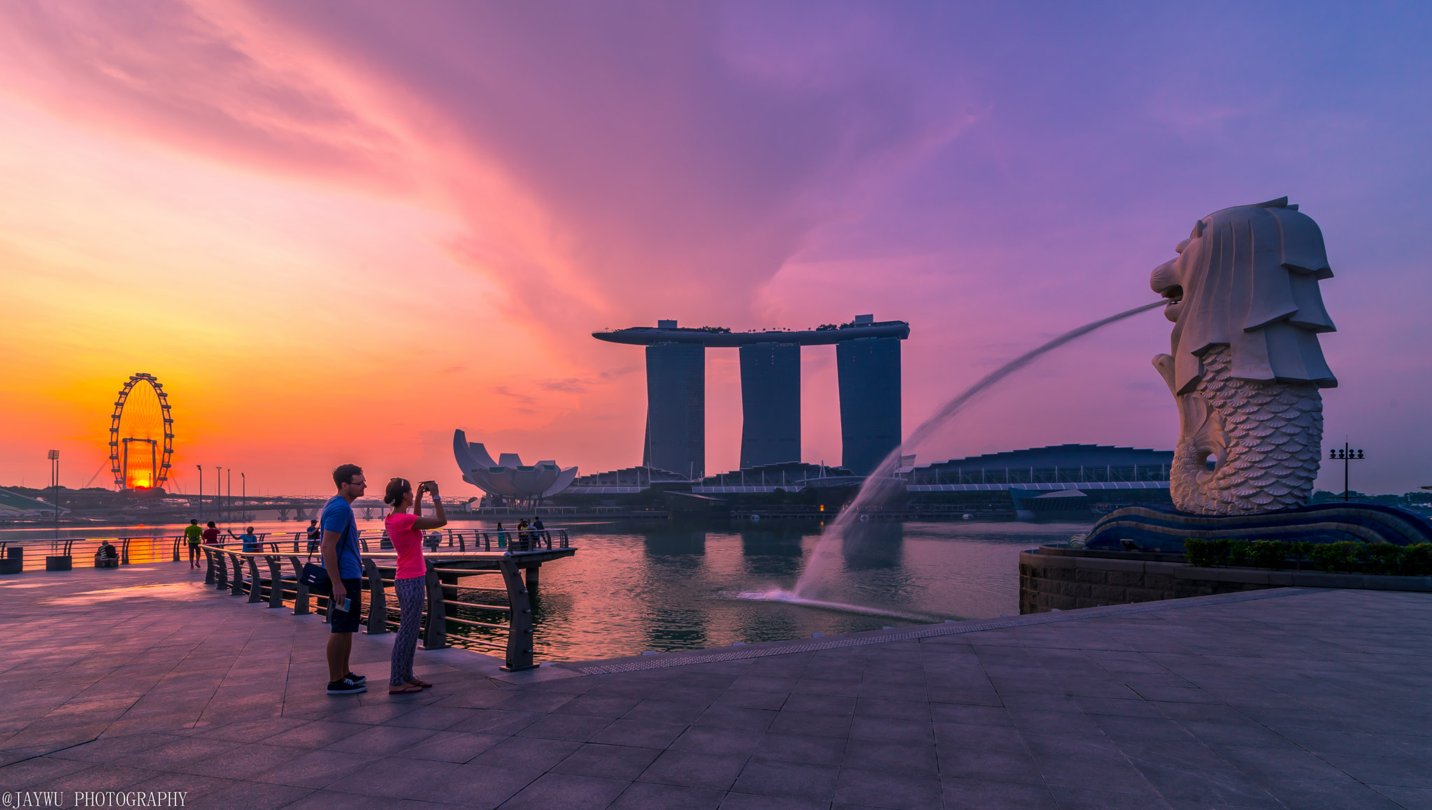 16-28mm F2.8 sample photo. Beautiful morning ,singapore photography