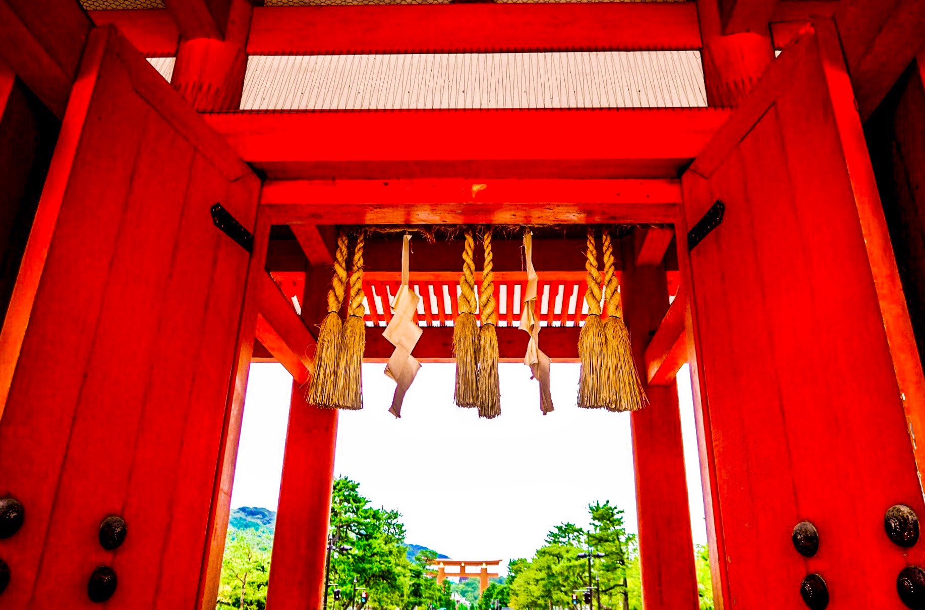 Olympus OM-D E-M10 + OLYMPUS M.12mm F2.0 sample photo. 平安神宮 photography