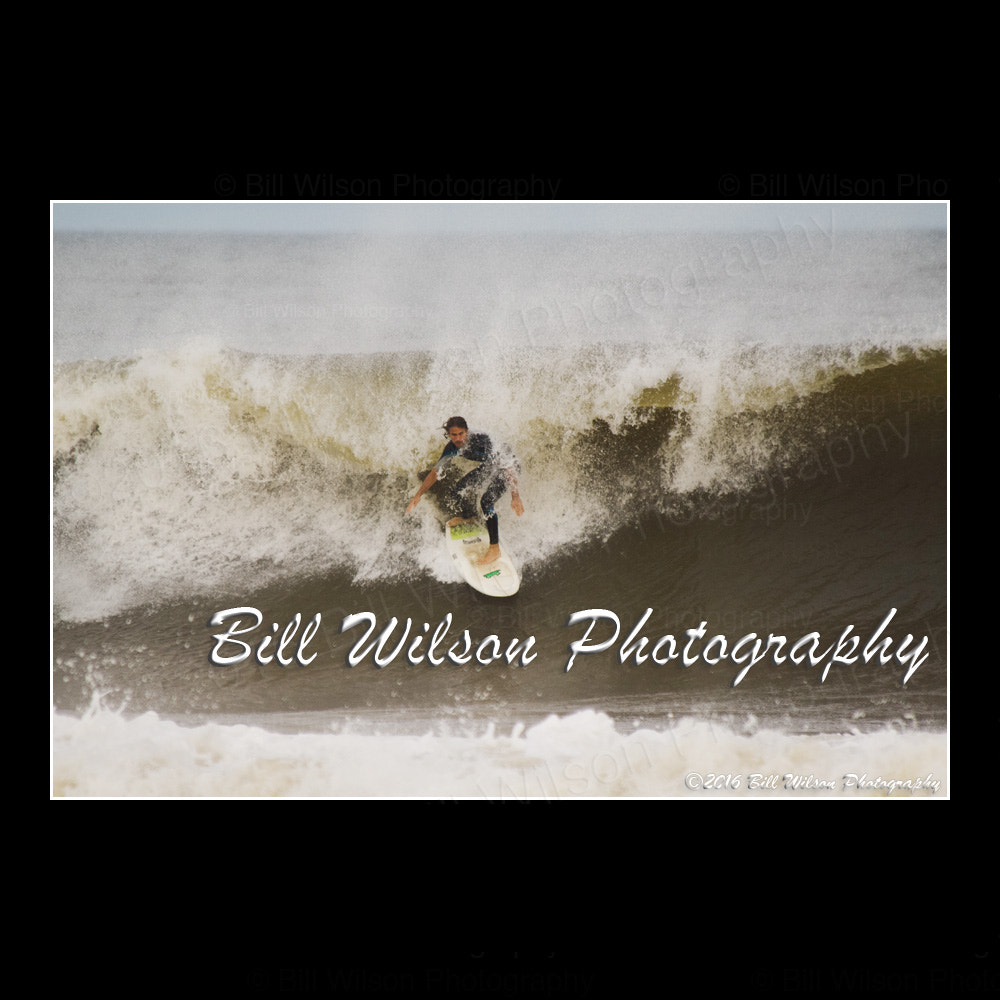 Nikon D2X + Nikon AF Nikkor 80-400mm F4.5-5.6D ED VR sample photo. Surfing allenhurst nj hermine photography