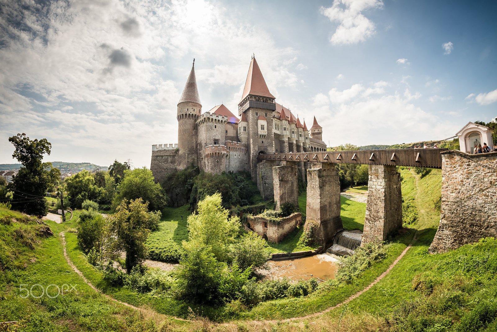 Samyang 12mm F2.8 ED AS NCS Fisheye sample photo. Corvin castle photography