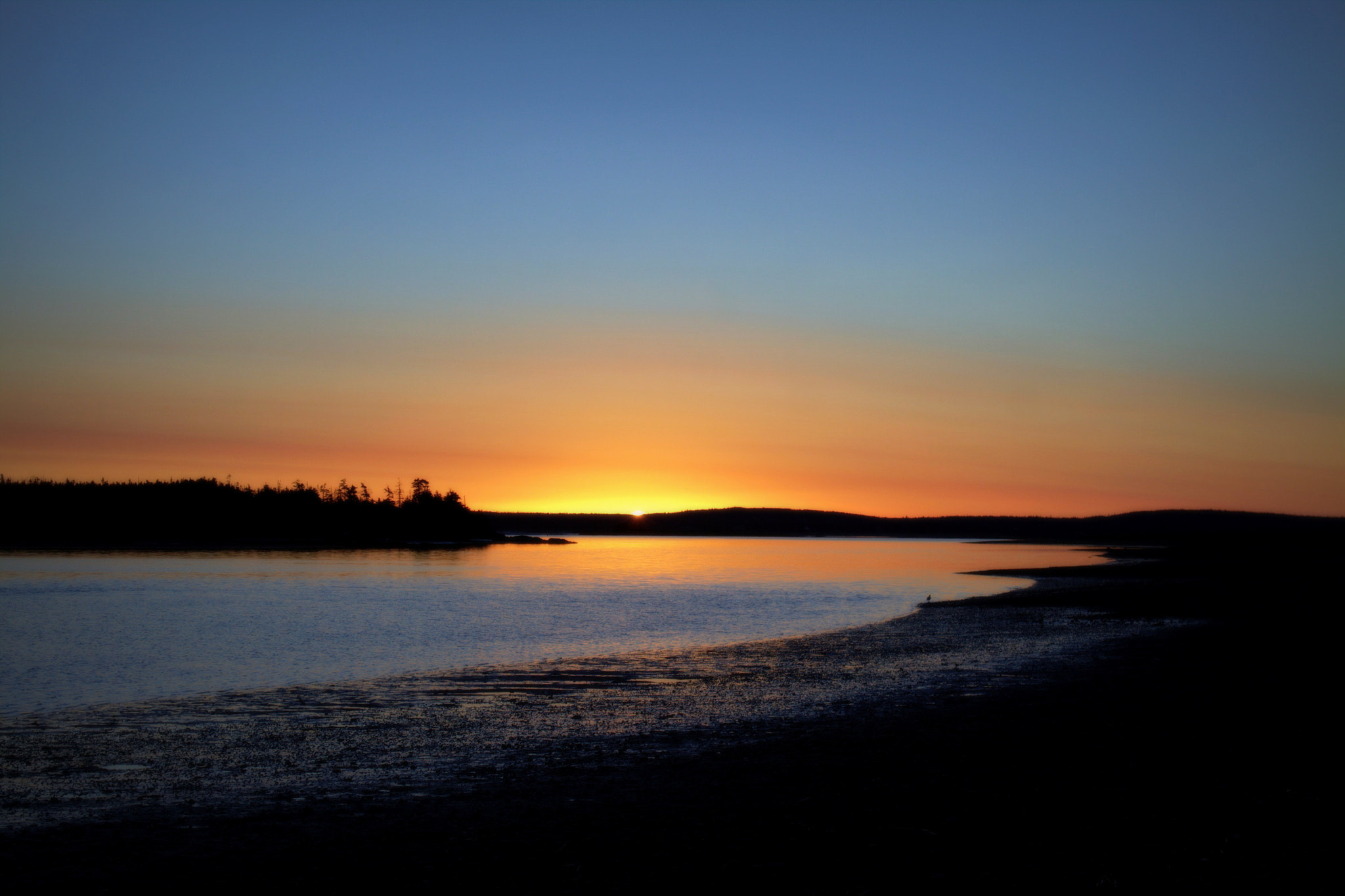Canon EOS 50D sample photo. Dawn breaking through the night photography