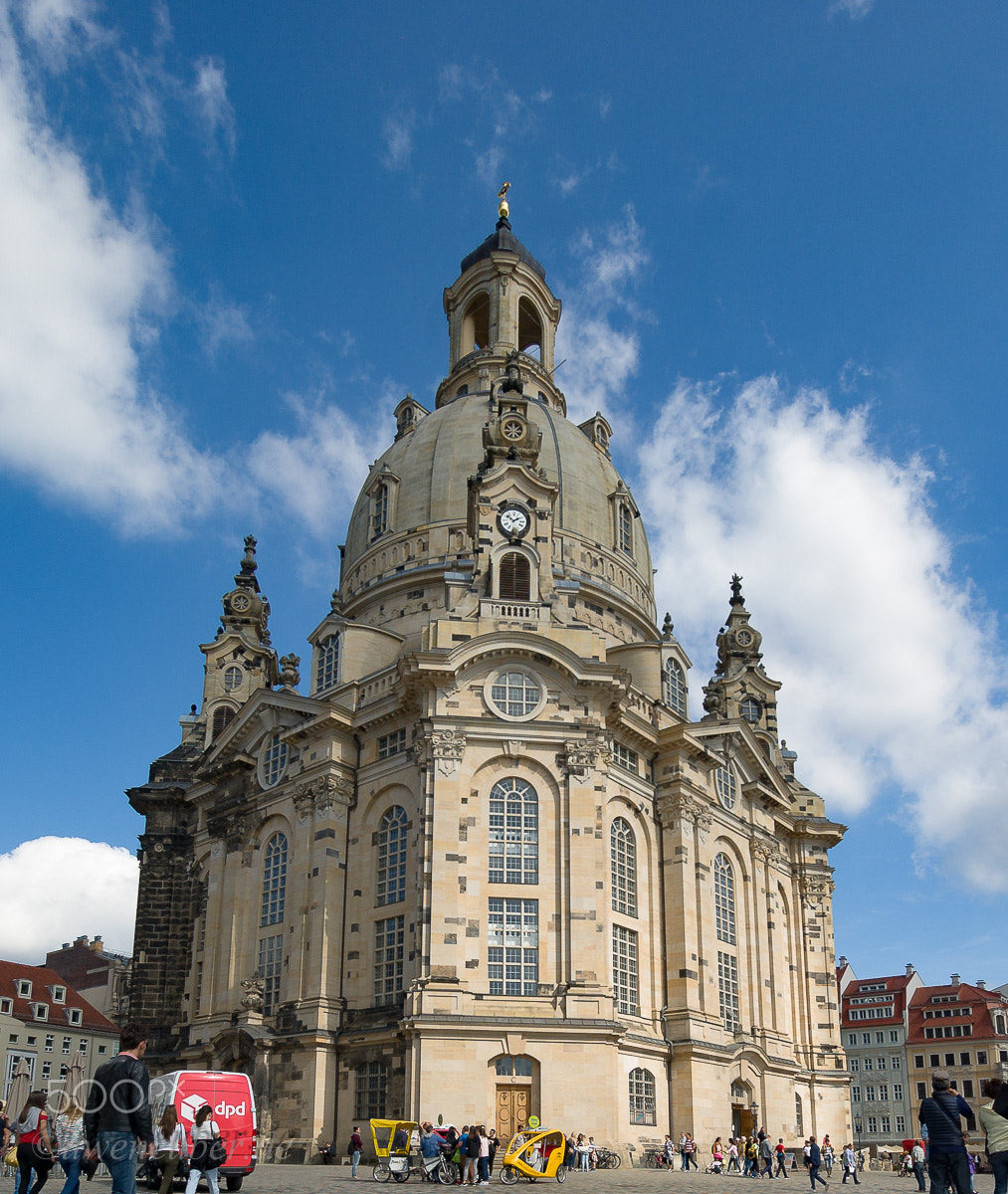 Pentax K10D + Sigma 10-20mm F3.5 EX DC HSM sample photo. Church "frauenkirche" photography