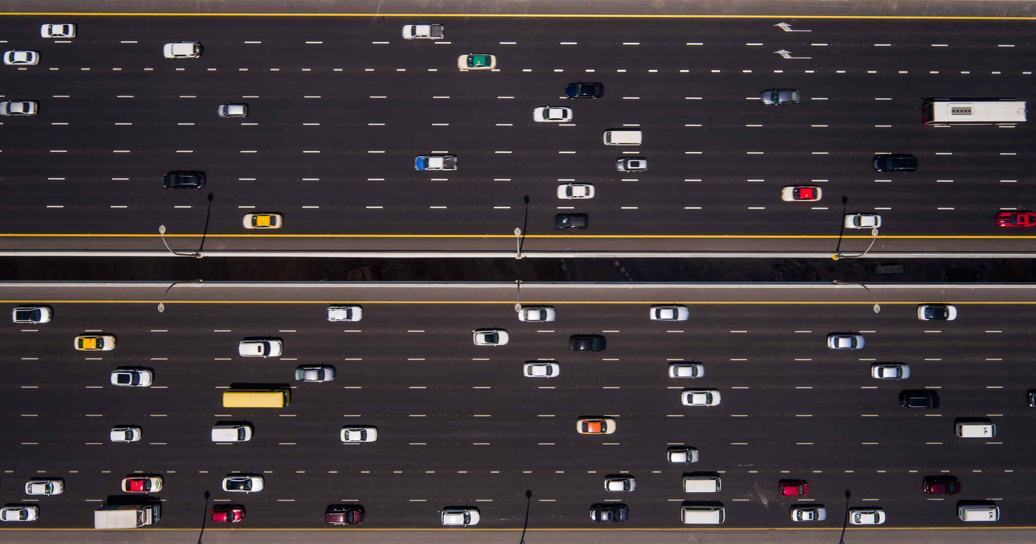 DJI FC550 sample photo. Sheikh zayad road photography