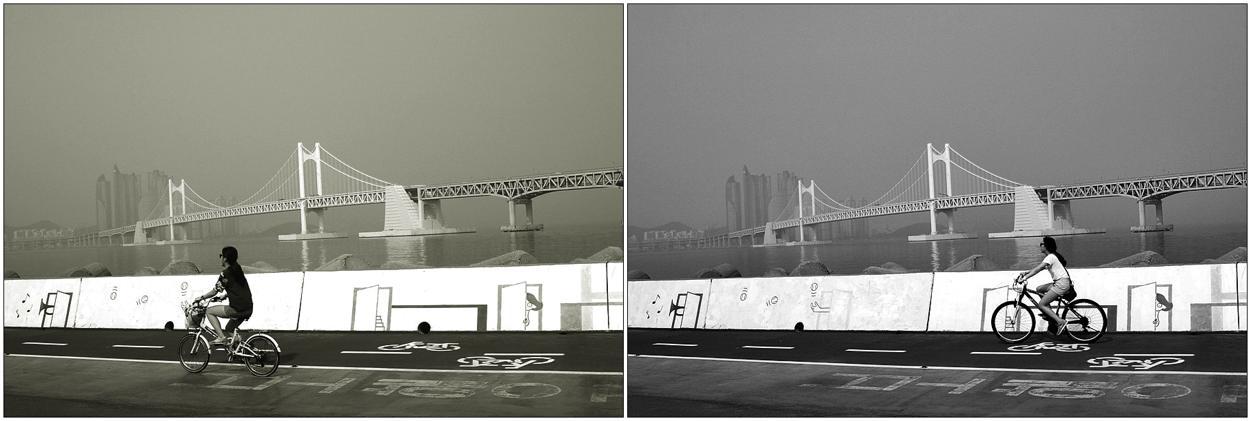 Pentax *ist DL sample photo. Ride along the coastline photography