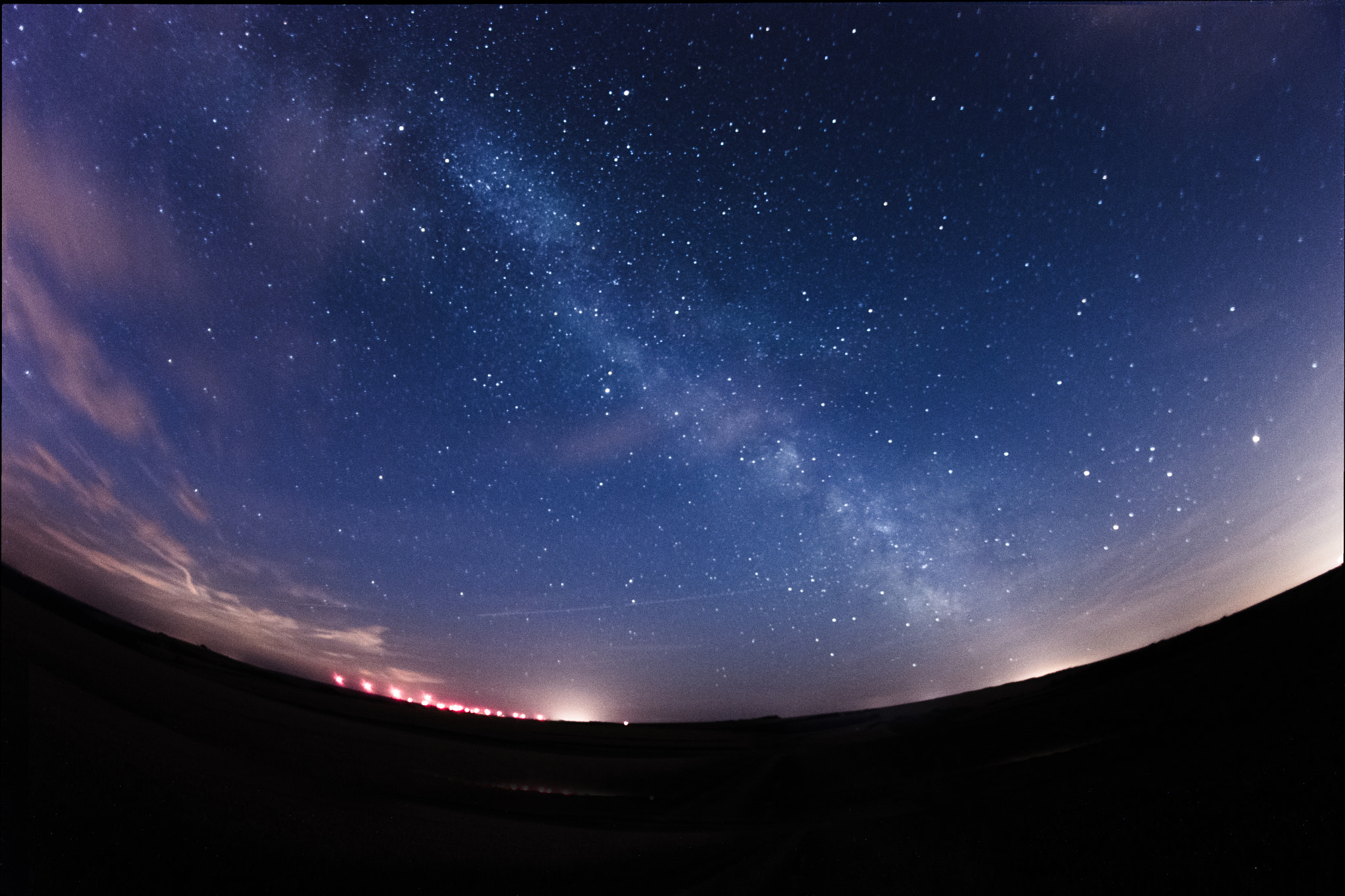 Nikon D3200 + Samyang 8mm F3.5 Aspherical IF MC Fisheye sample photo. Milkyway photography