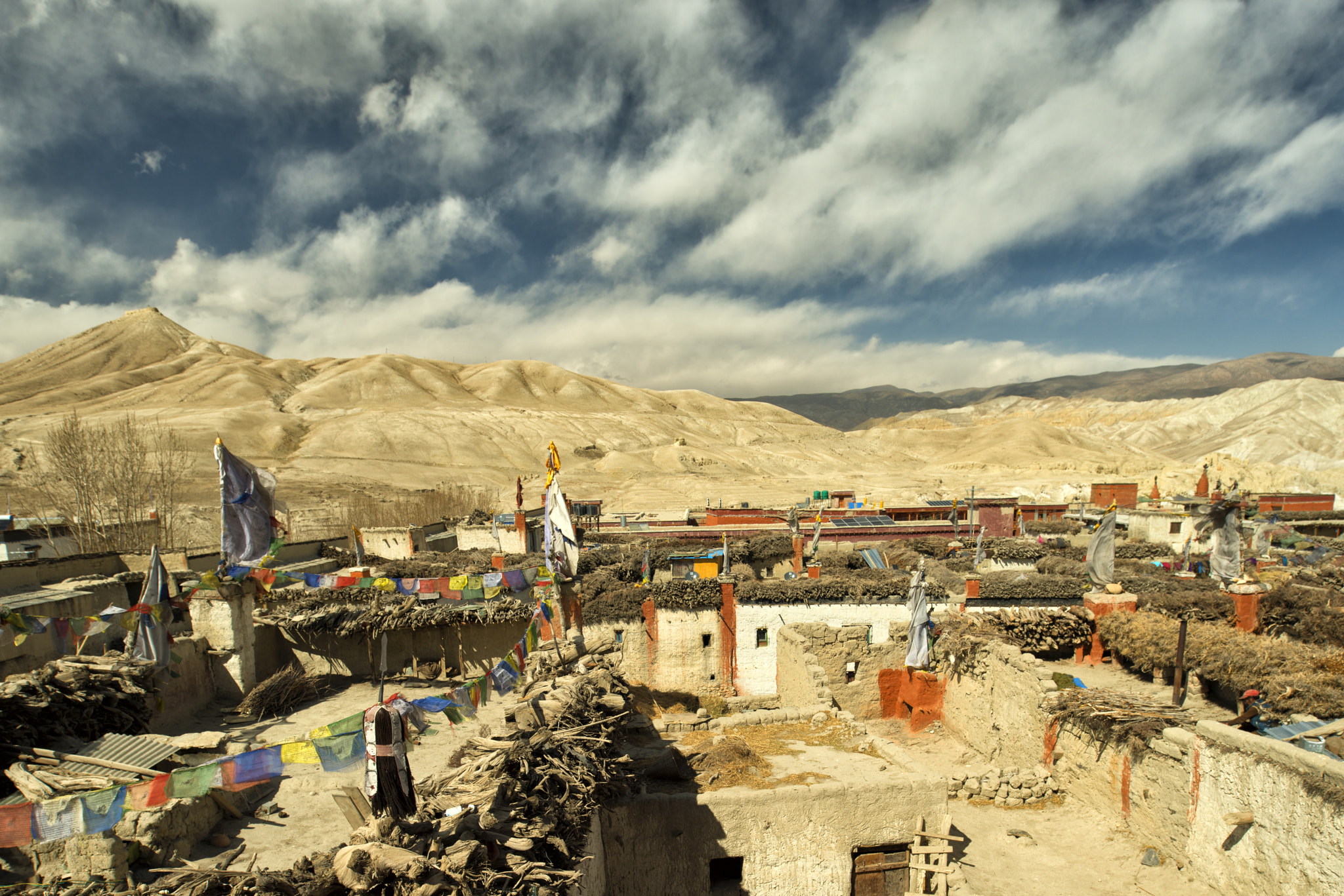 Nikon D800 + Nikon PC-E Nikkor 24mm F3.5D ED Tilt-Shift sample photo. Upper mustang , nepal photography