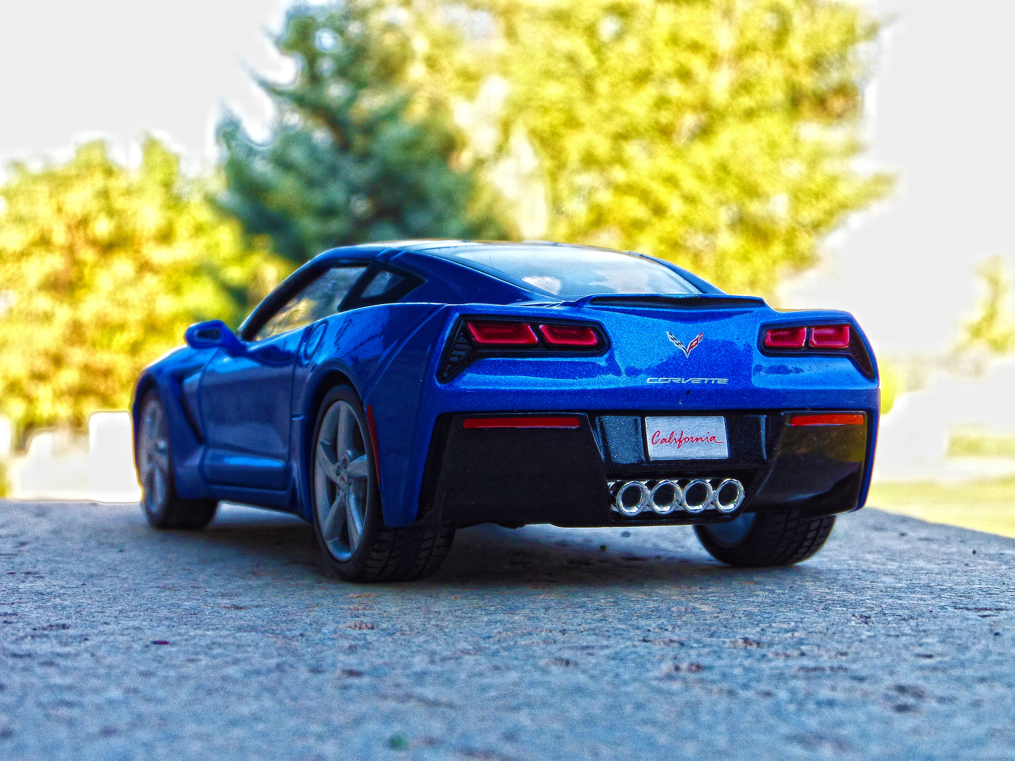 Samsung WB200F/WB201F/WB202F sample photo. Corvette c7 stingray photography