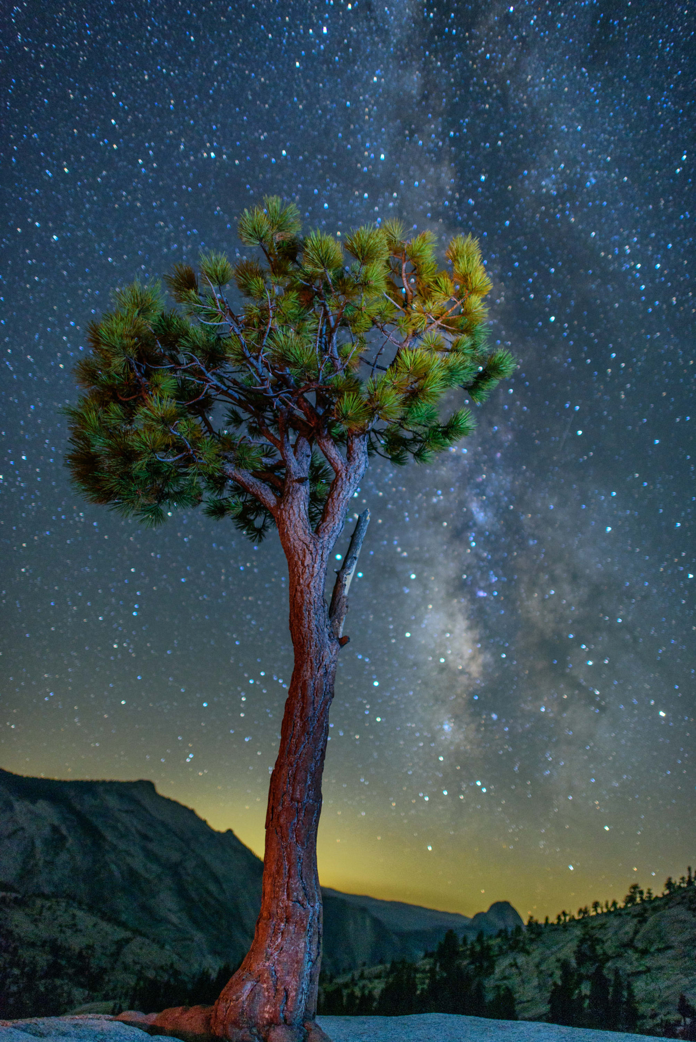 Nikon D750 sample photo. Milky way at olmsted point photography