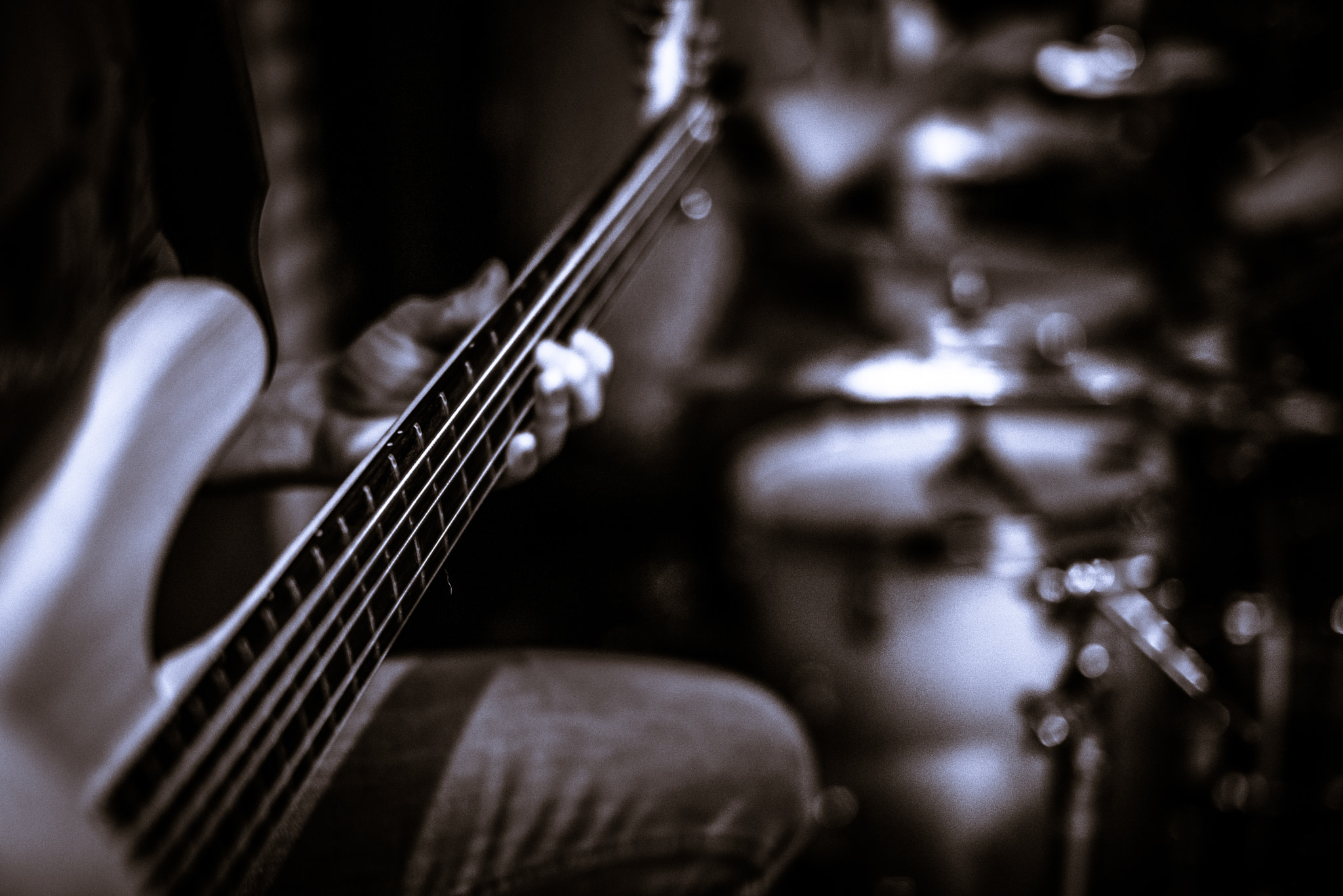 Nikon D600 + Sigma 50mm F1.4 EX DG HSM sample photo. Bass strings photography