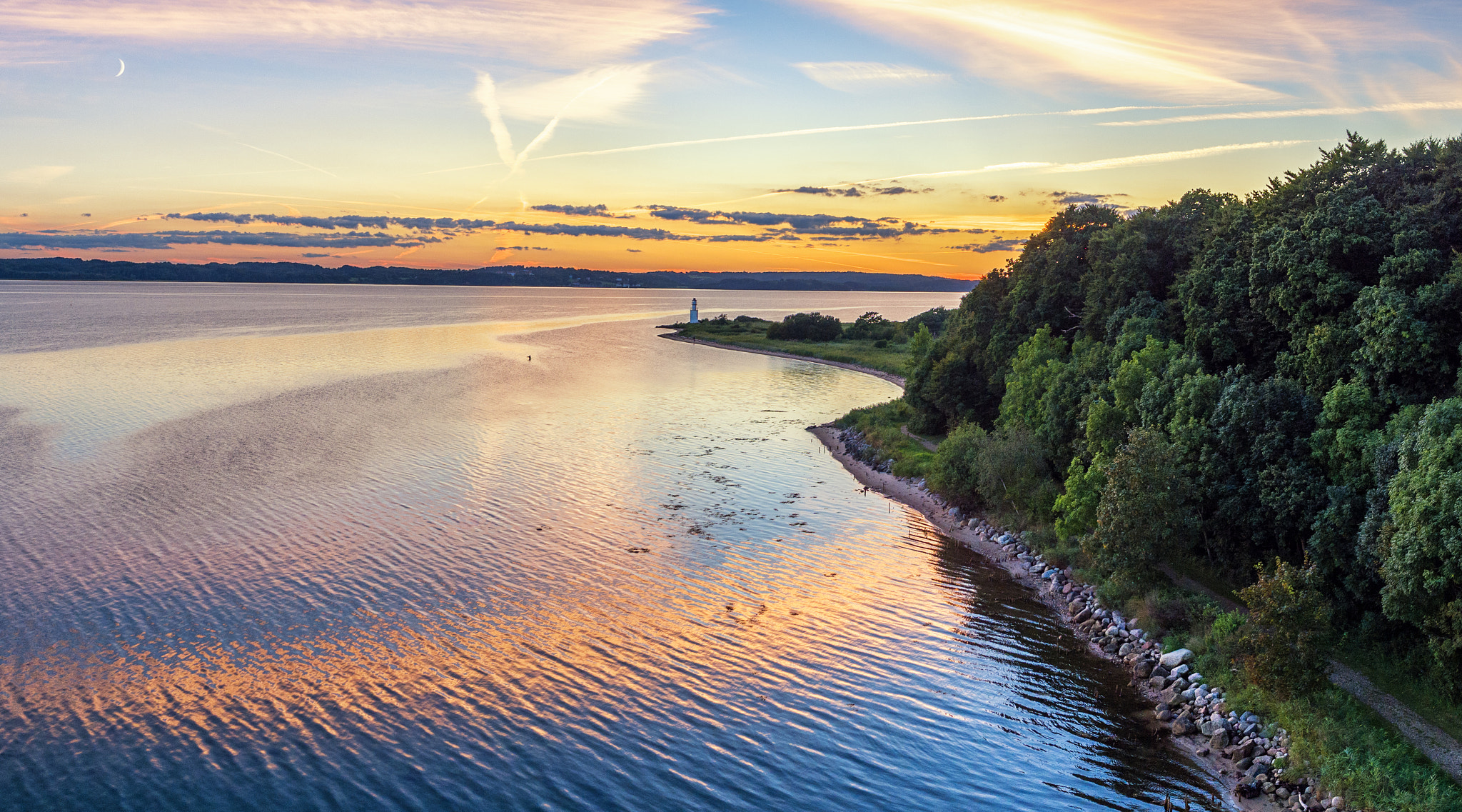 DJI FC550 sample photo. Seaside sunset photography