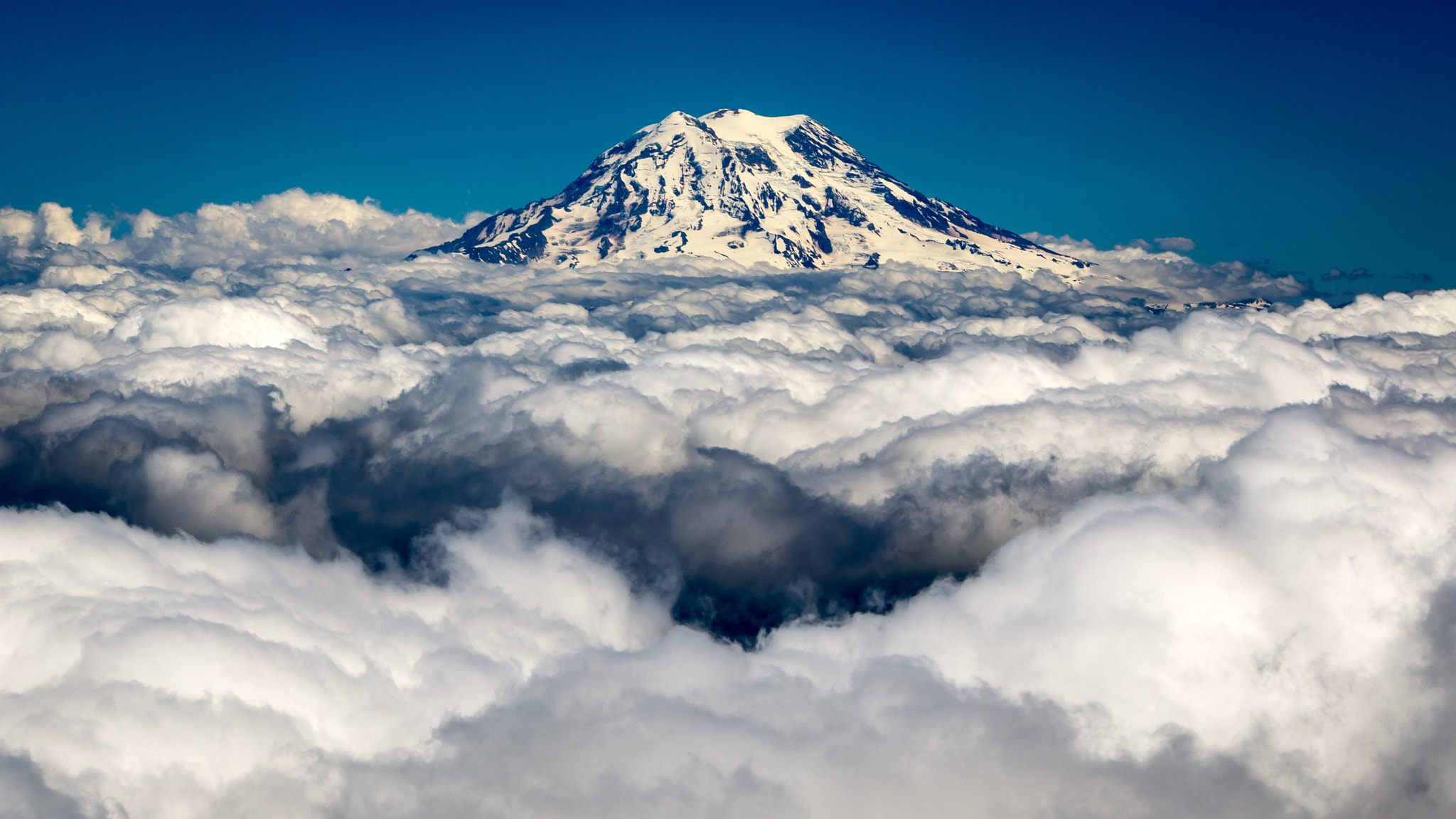 Canon EOS 6D + Tokina AT-X 280 AF Pro 28-80mm f/2.8 Aspherical sample photo. Rainier from above photography