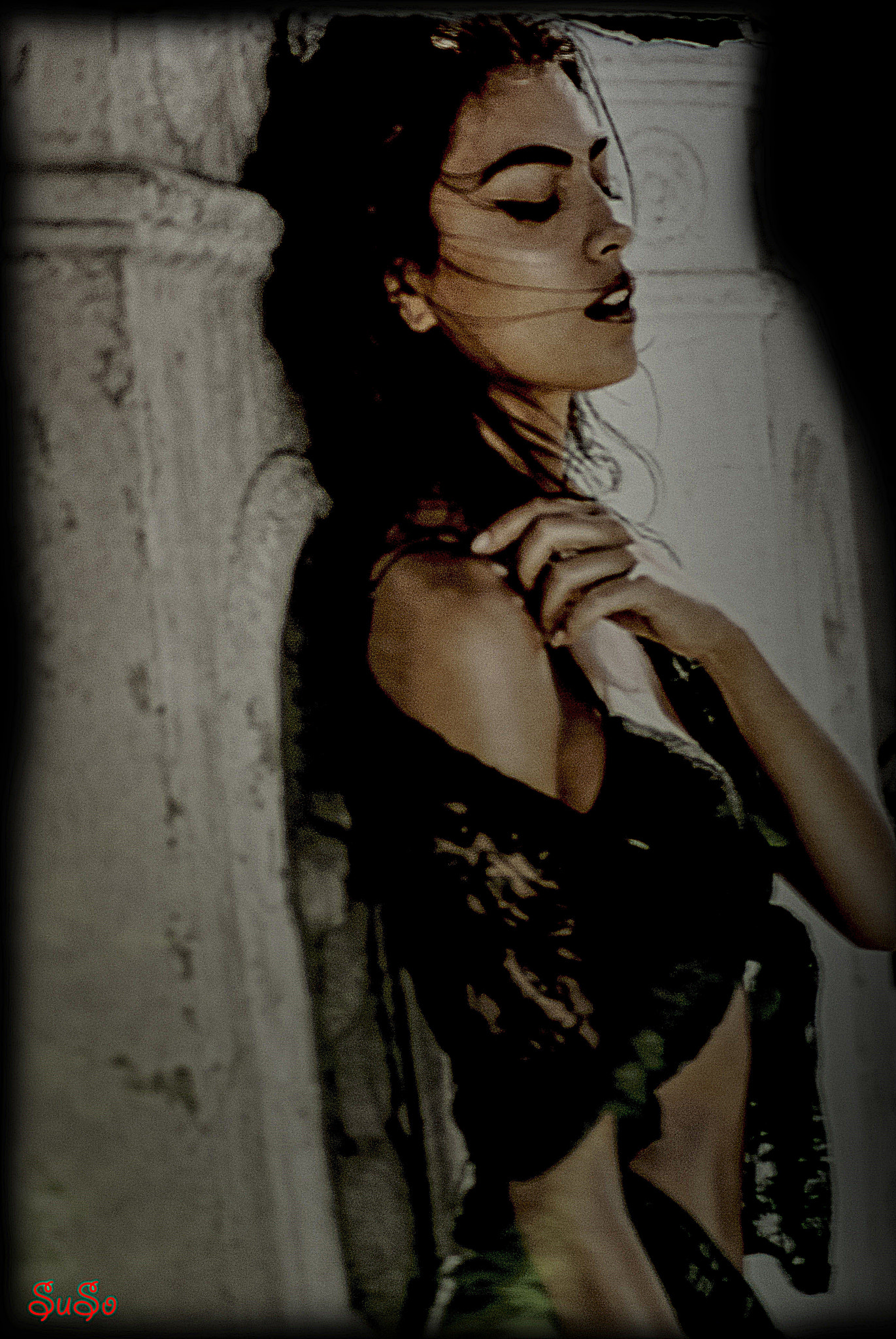 Nikon D3000 sample photo. La pose photography