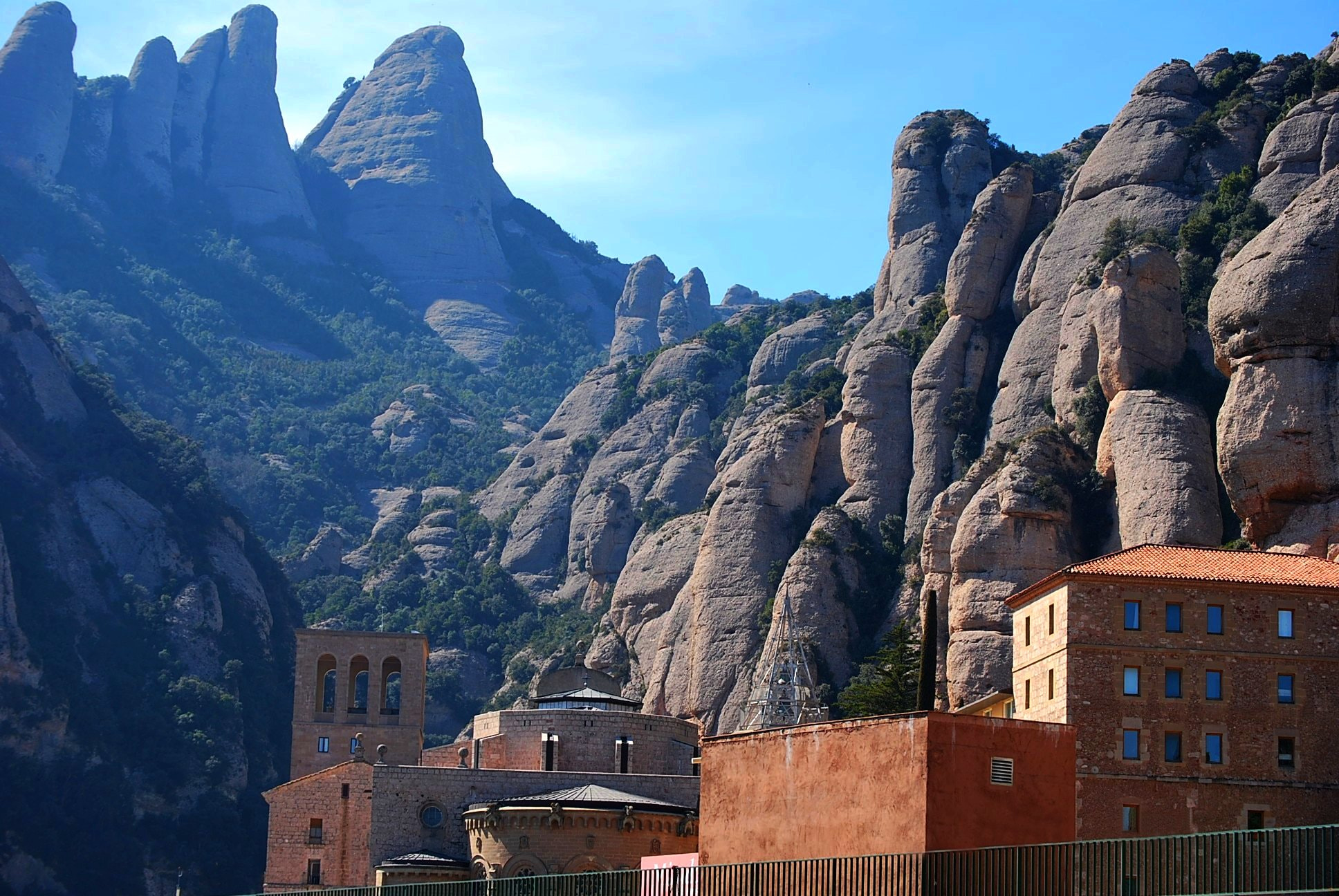 Nikon D60 sample photo. Montserrat mountain photography