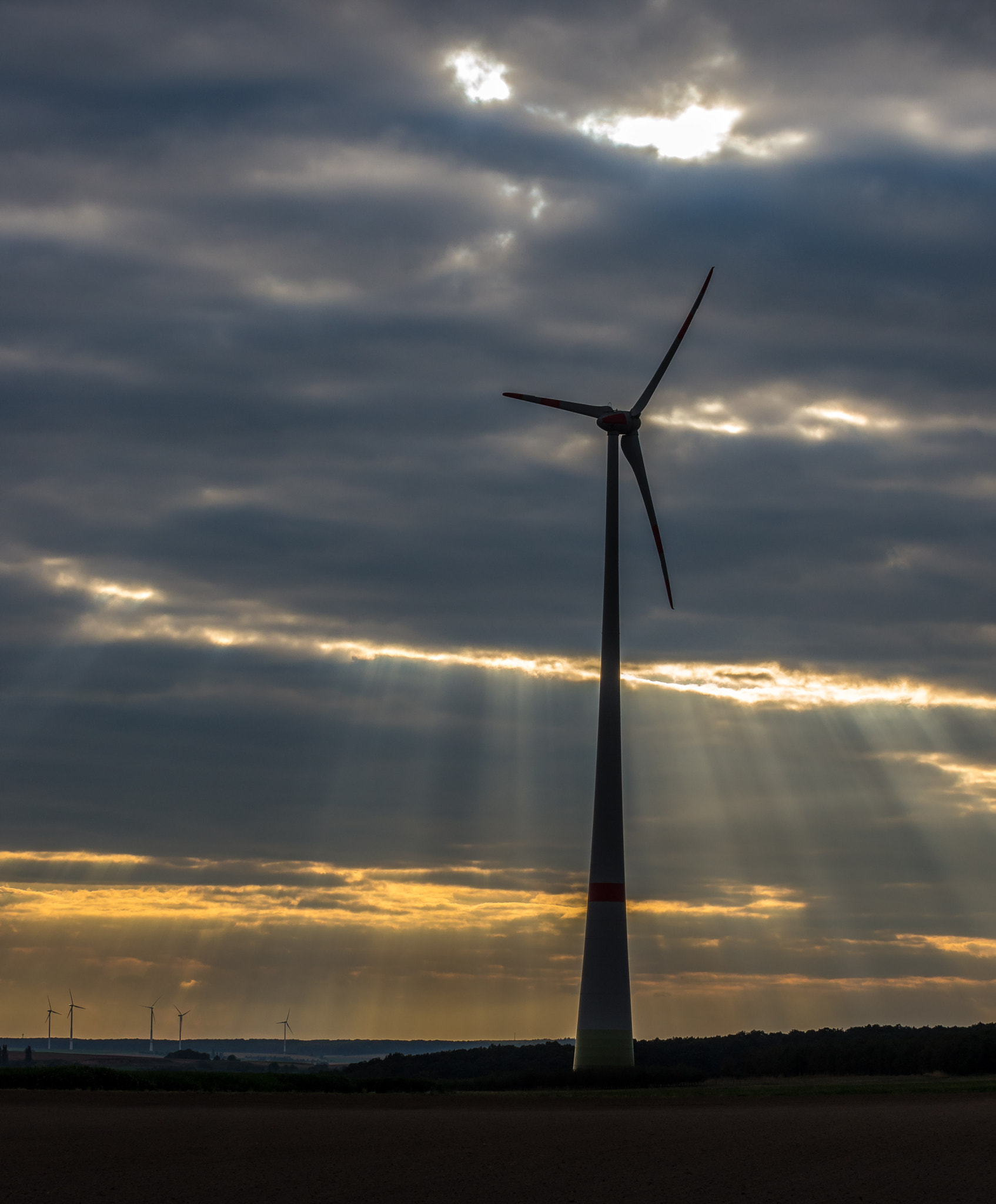 Pentax K-5 II sample photo. Wind turbine photography