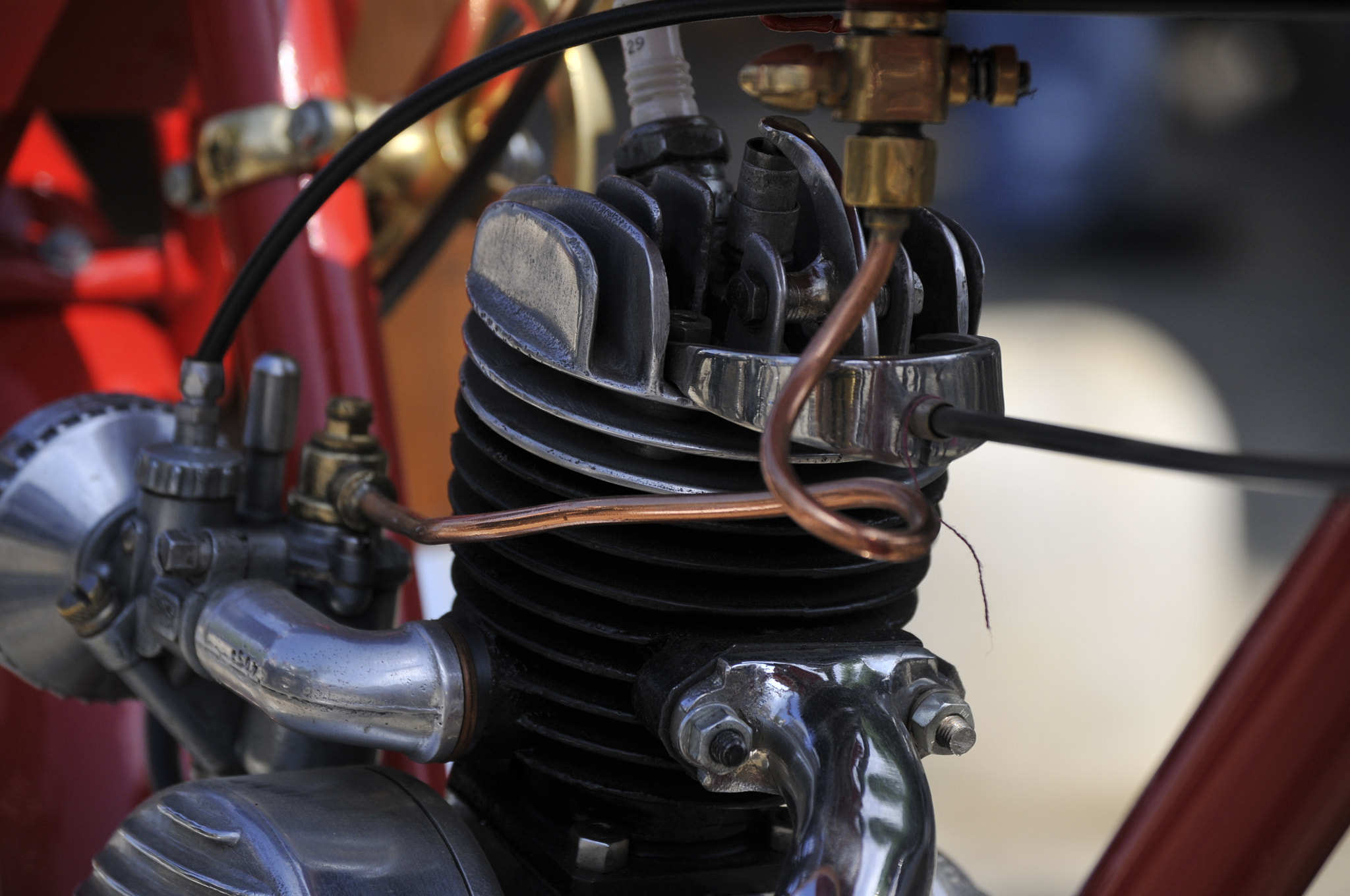 Nikon D300 sample photo. Two strokes motorbike photography