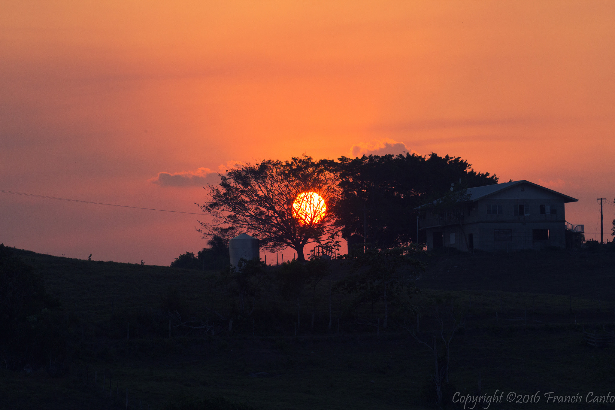 Tamron SP 35mm F1.8 Di VC USD sample photo. Spanish lookout sunset. photography